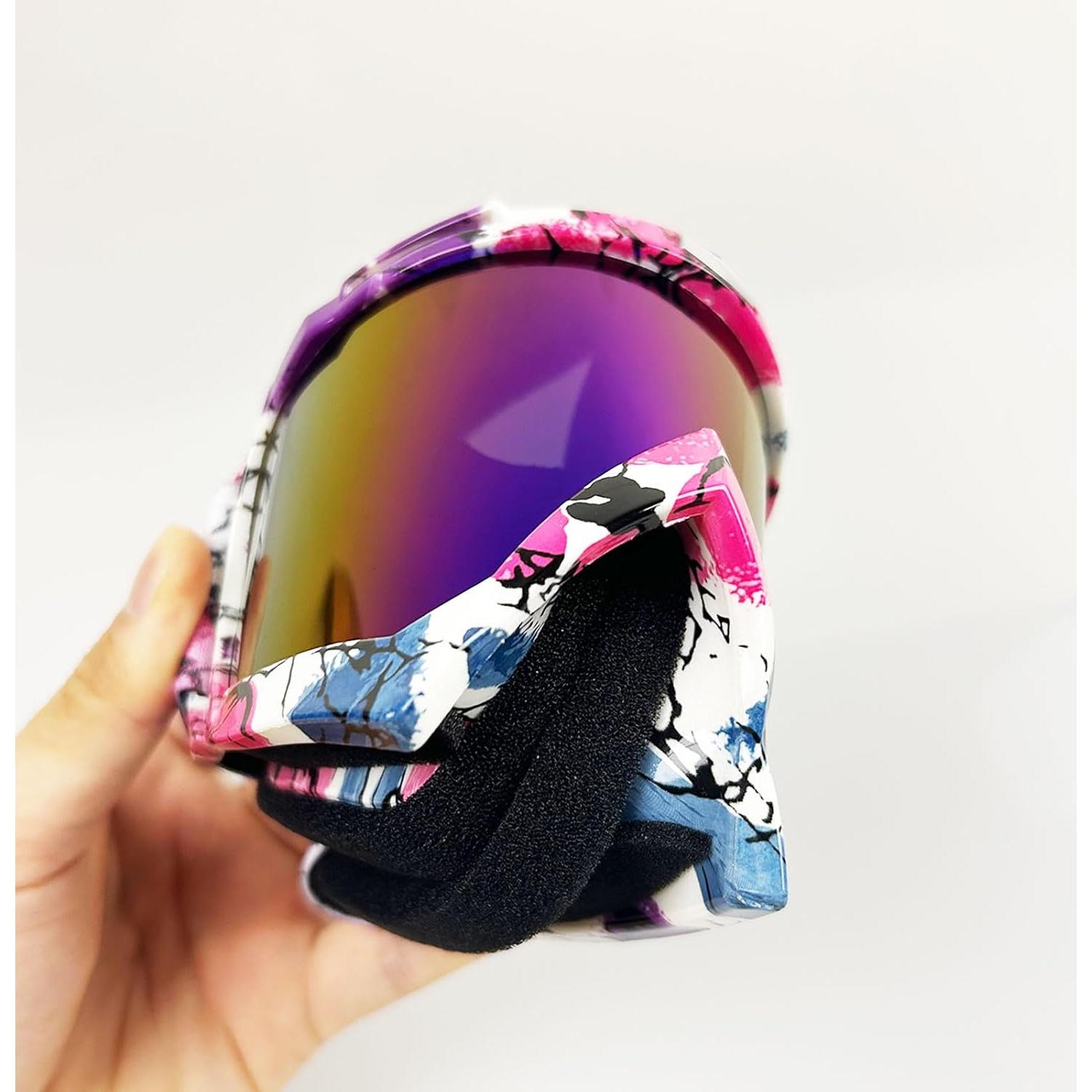 Gafas de Moto XYOP ATV Ajustables Anti-empañamiento 2 Pzs