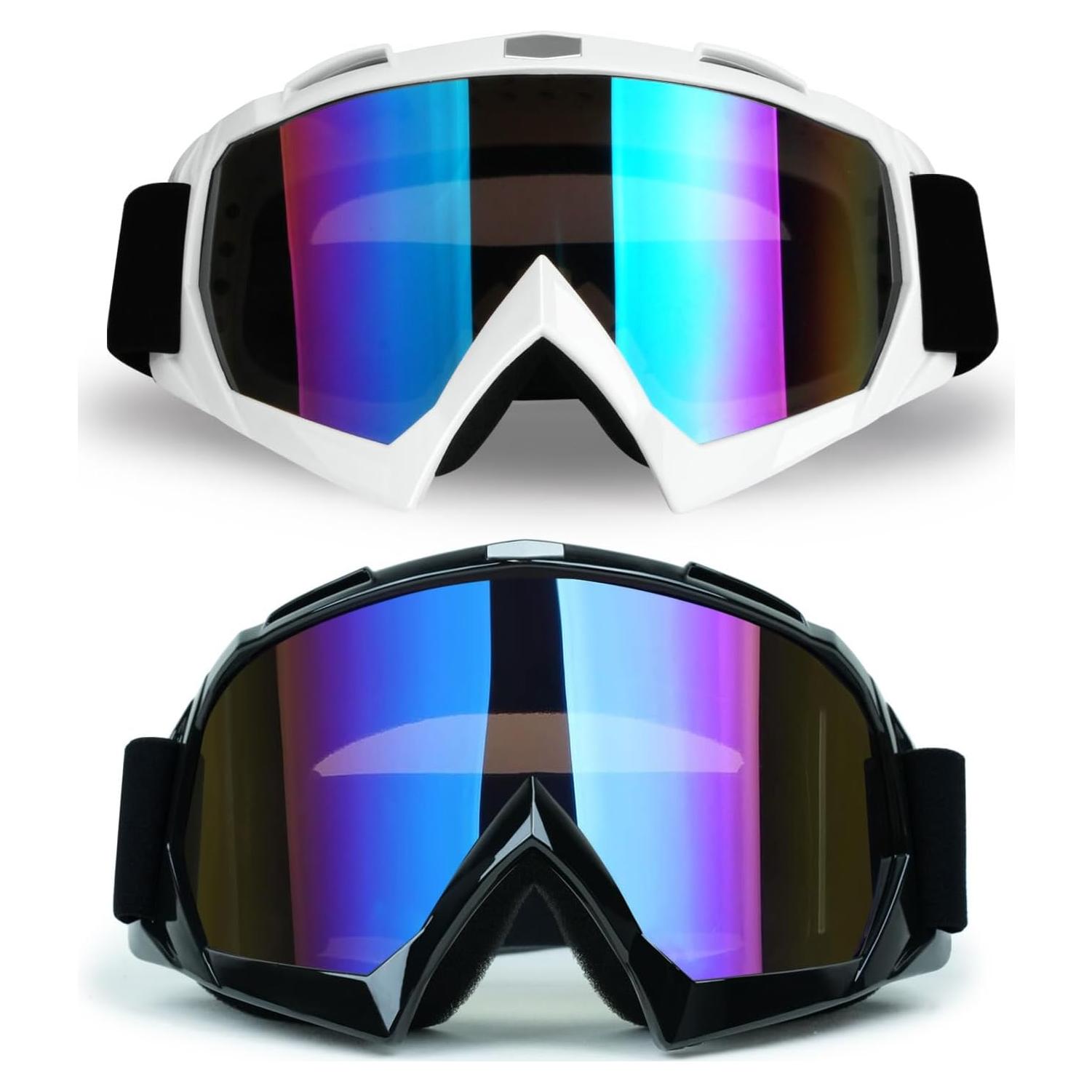 Gafas de ATV XYOP - Paquete de 2 - Lente UV400 Ajustable