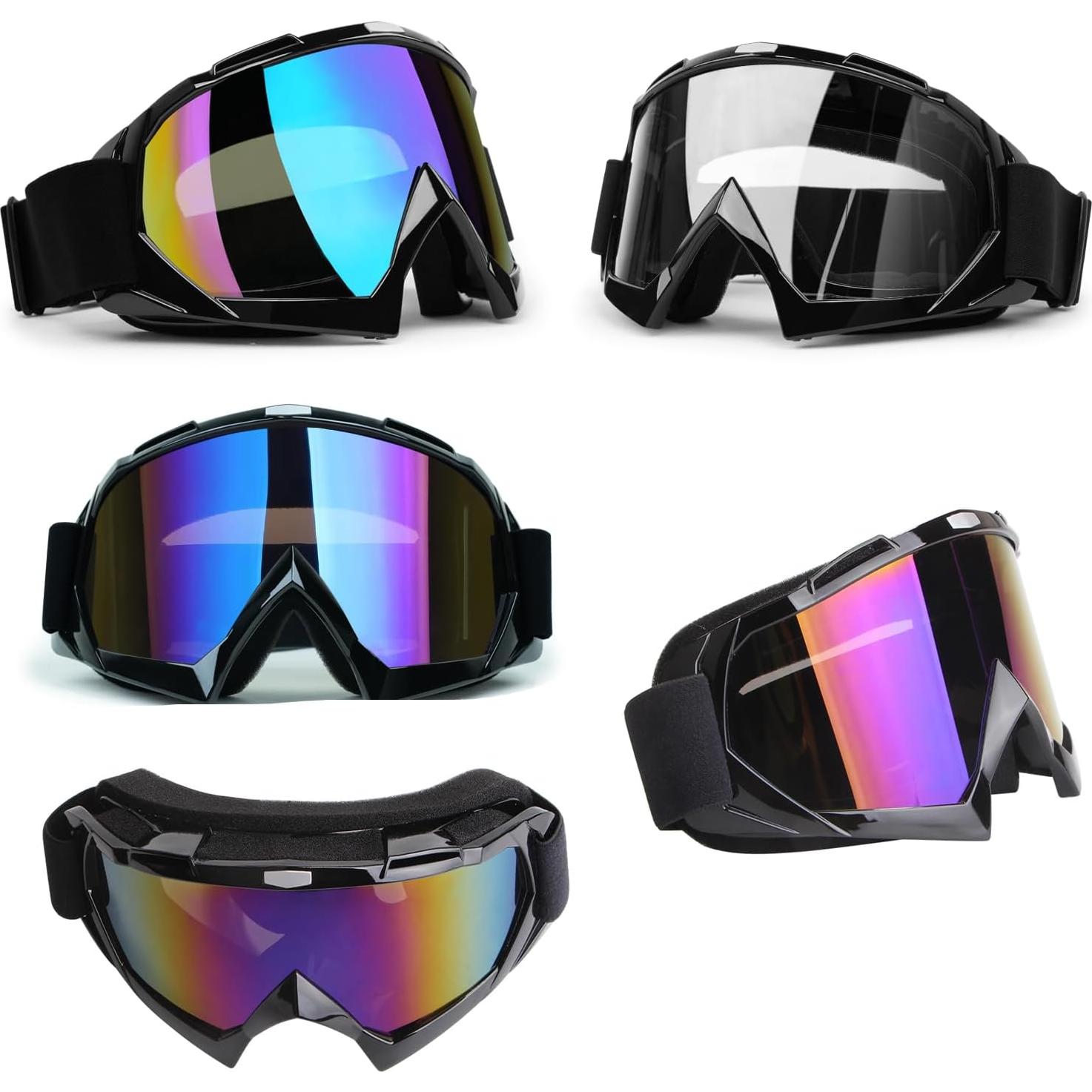 Gafas de ATV XYOP - Paquete de 2 - Lente UV400 Ajustable