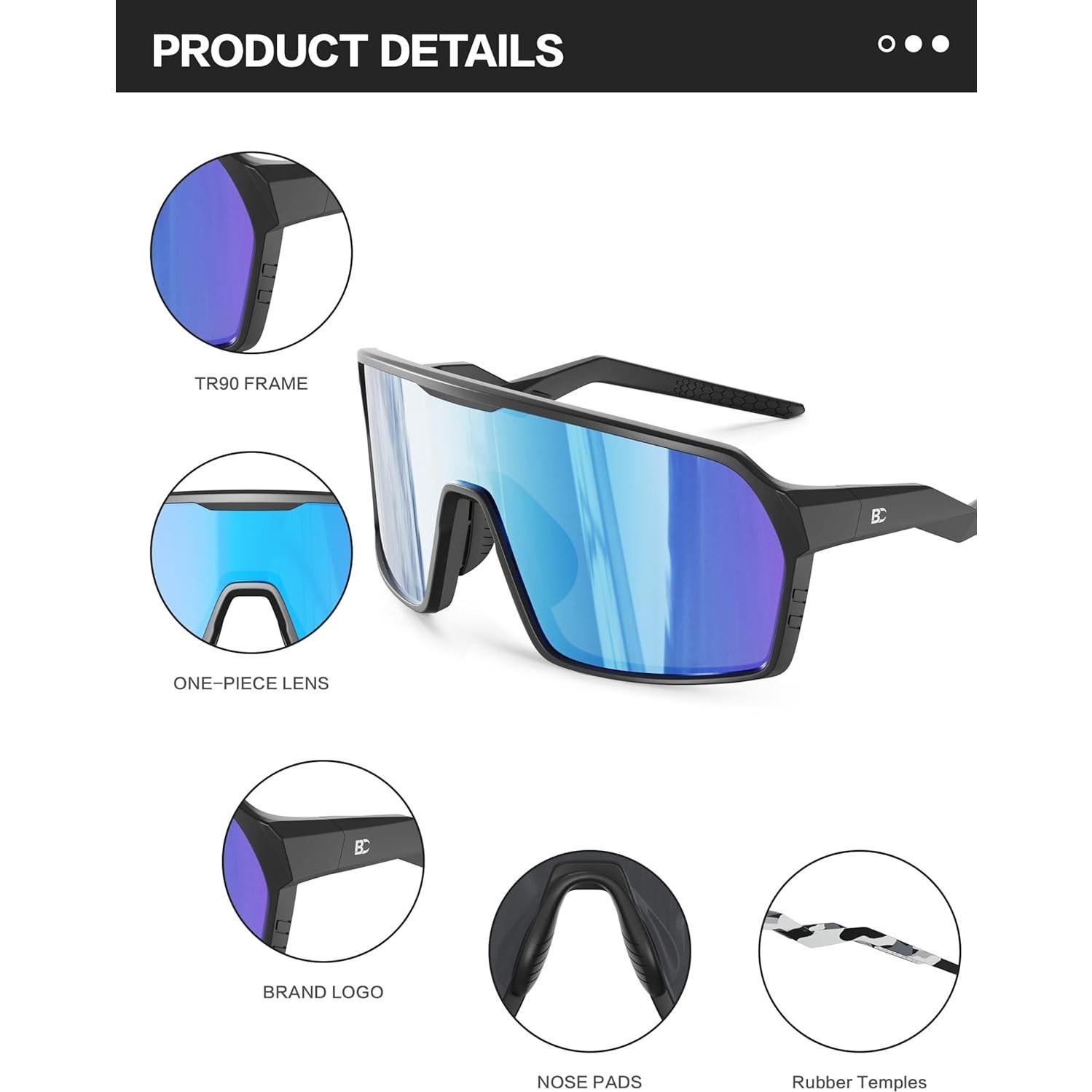 Gafas de sol BIRCEN polarizadas para deportes - UV400