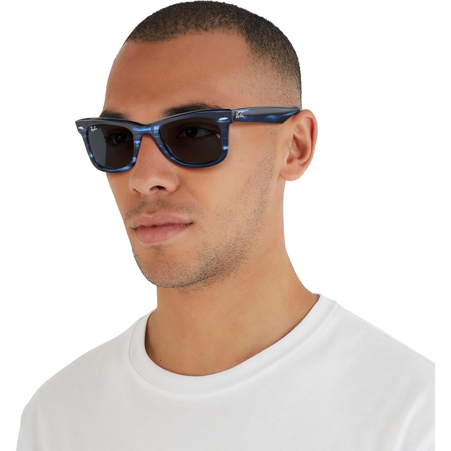 Gafas de sol Ray-Ban Wayfarer RB2140 50mm Azul Rayas