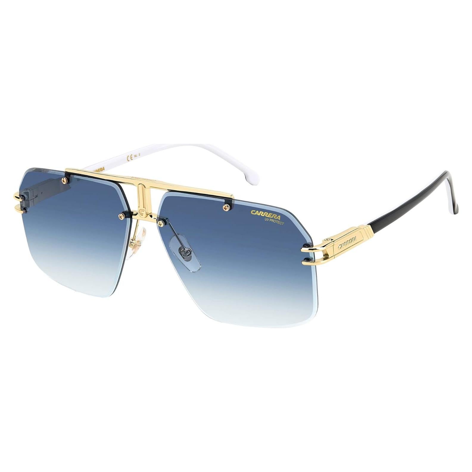 Gafas de Sol Carrera 1054/S Hombres Dorado/Azul 63mm