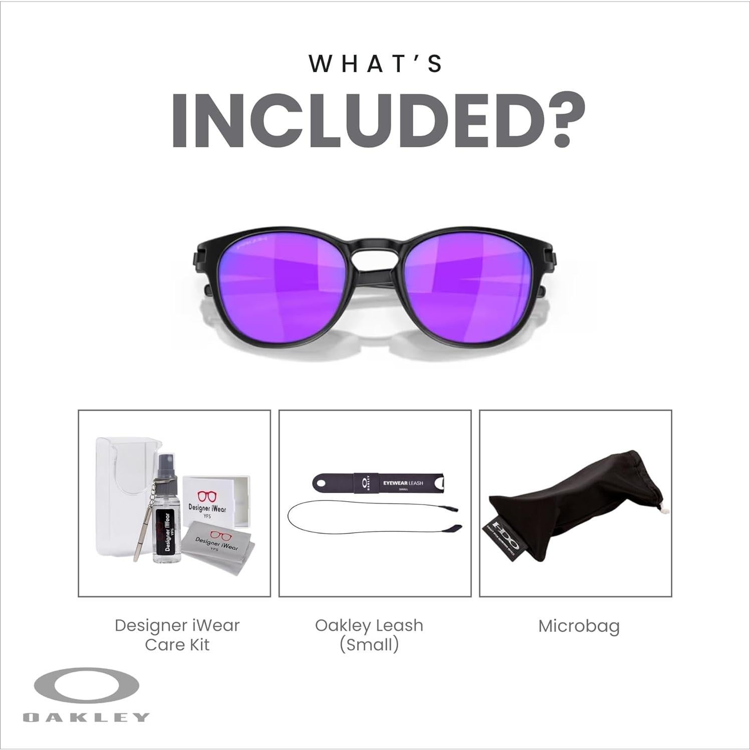 Gafas de sol Oakley Latch OO9265 con correa y kit iWear