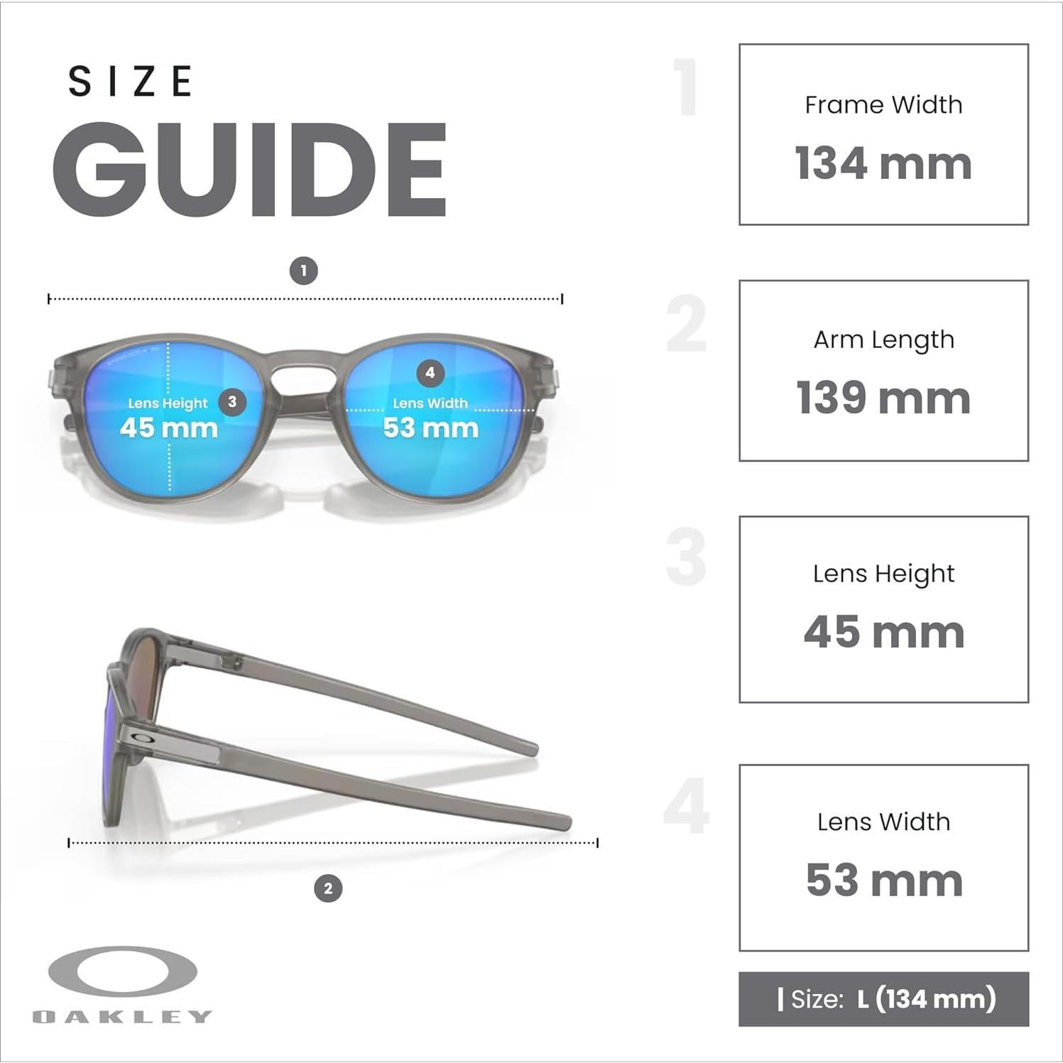 Gafas de sol Oakley Latch OO9265 gris mate con accesorios