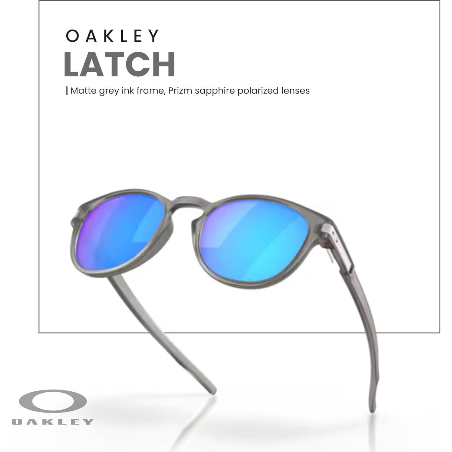 Gafas de sol Oakley Latch OO9265 gris mate con accesorios