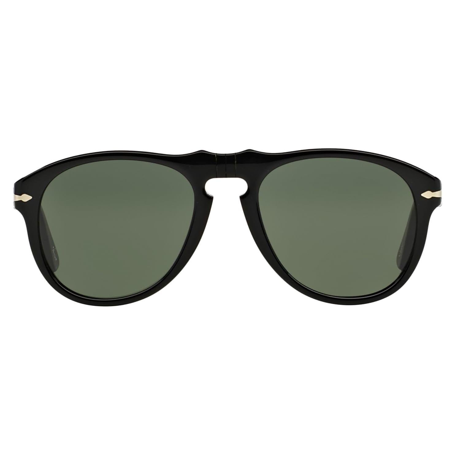 Gafas de sol Persol PO0649 Aviador Negro Verde 56mm