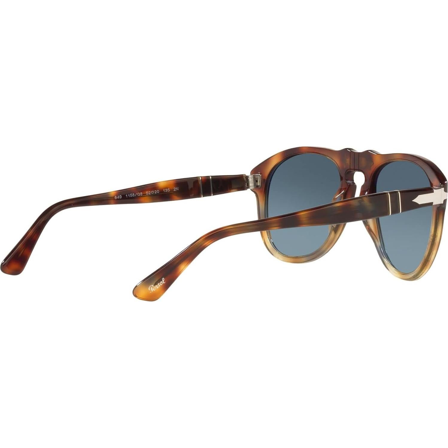 Gafas de sol Persol PO0649 Aviador Marrón Azul 54mm