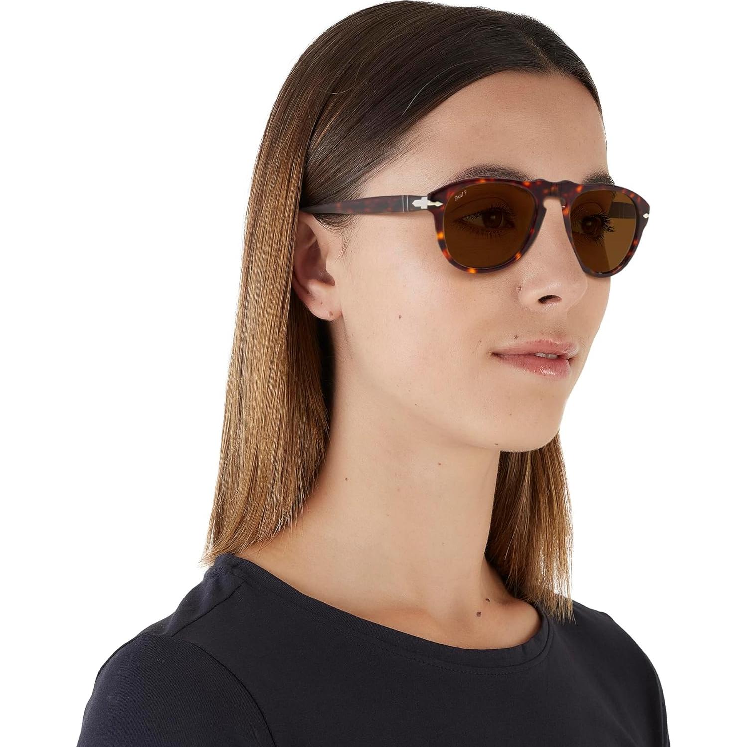 Gafas de sol Persol PO0649 Aviador Havana Polarizado