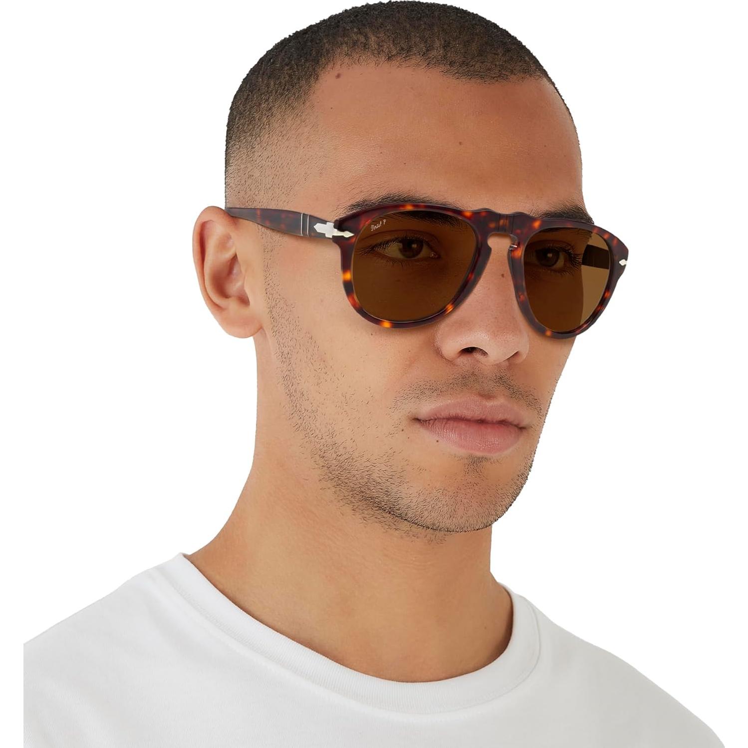 Gafas de sol Persol PO0649 Aviador Havana Polarizado