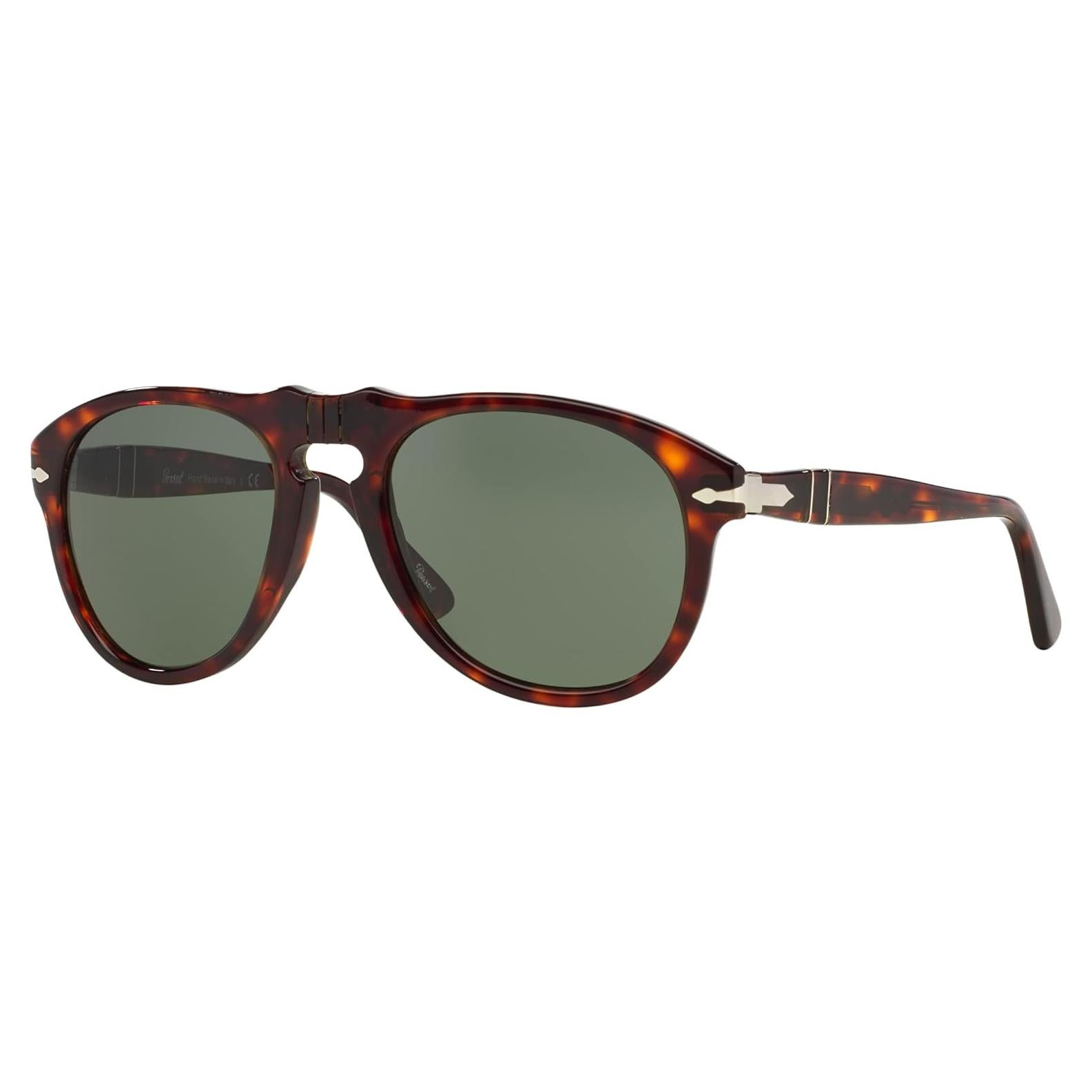 Gafas de sol Persol PO0649 Aviador Havana Verde 52mm
