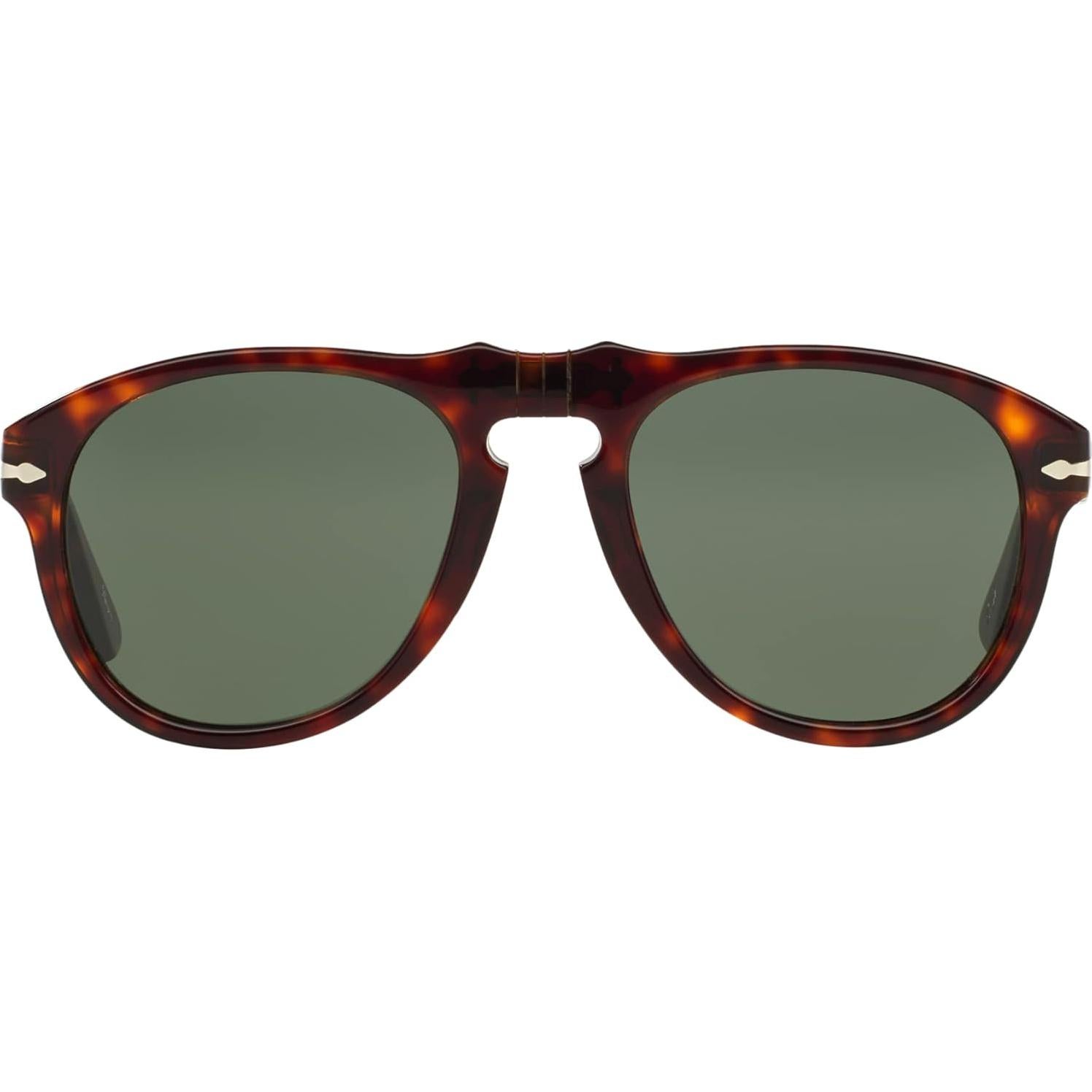 Gafas de sol Persol PO0649 Aviador Havana Verde 52mm