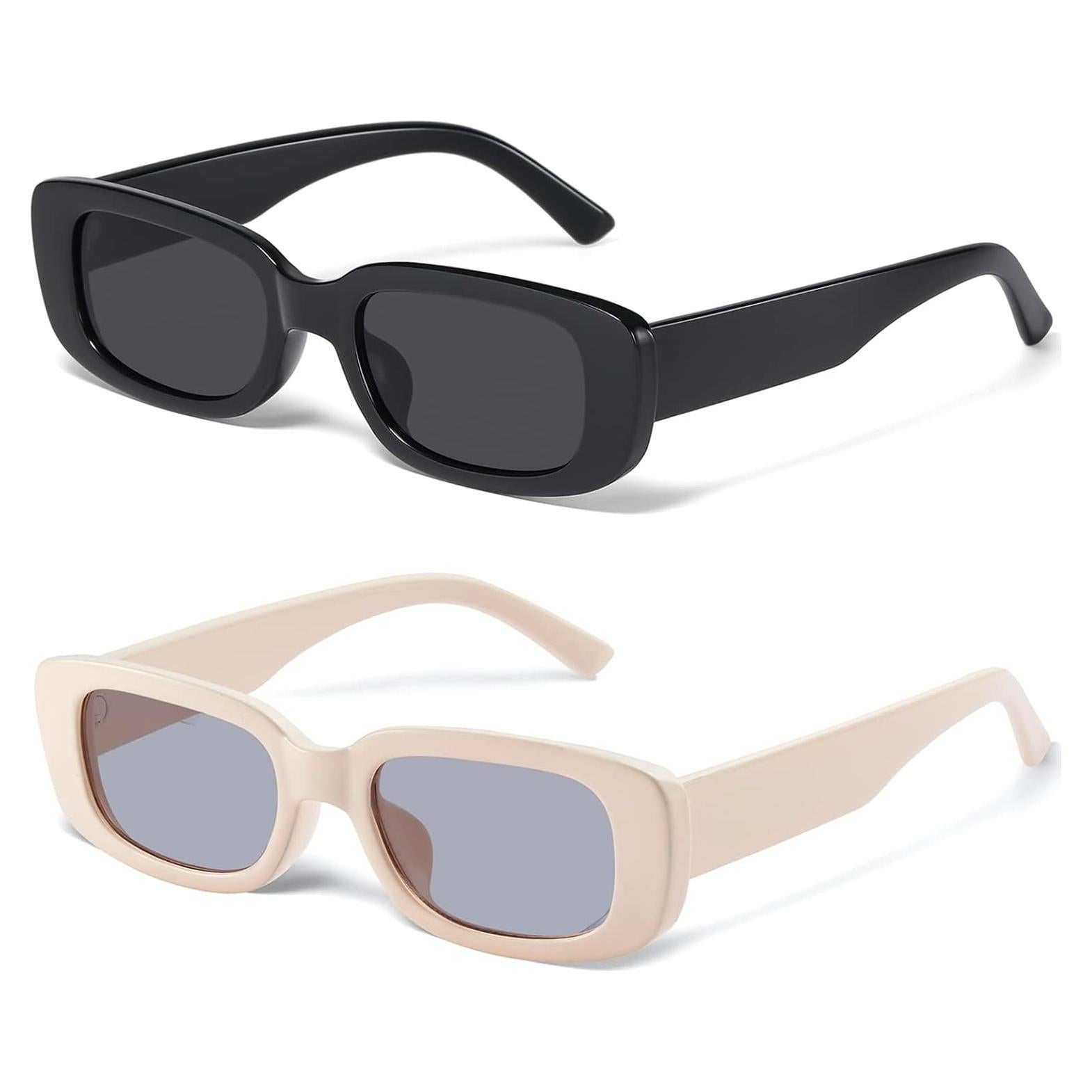 Gafas de Sol Rectangulares JASPIN UV400 Unisex Retro