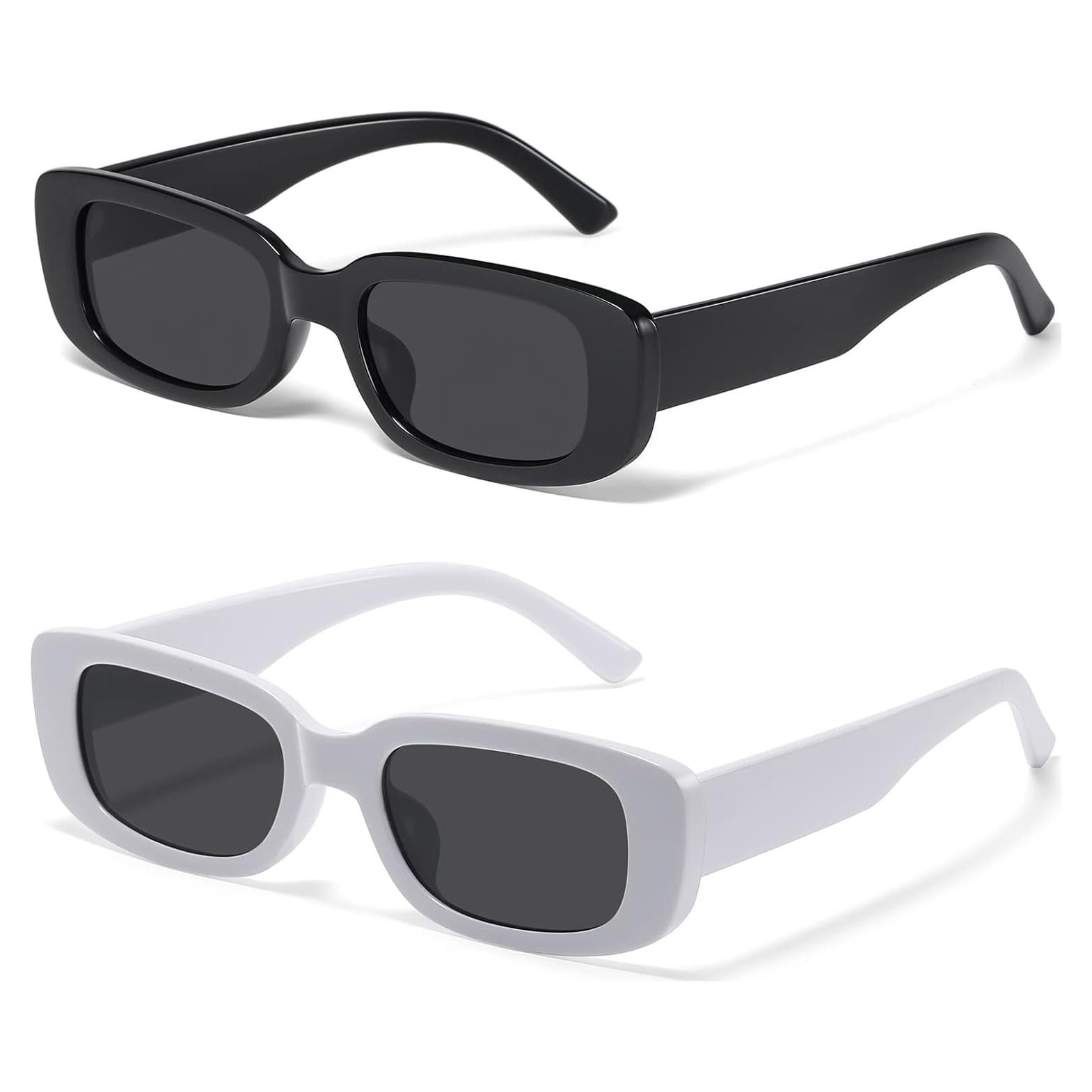 Gafas de Sol Rectangulares JASPIN UV400 Unisex Retro