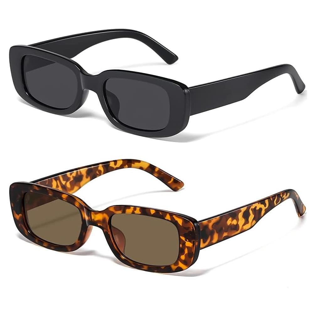 Gafas de Sol Rectangulares JASPIN UV400 Unisex Retro