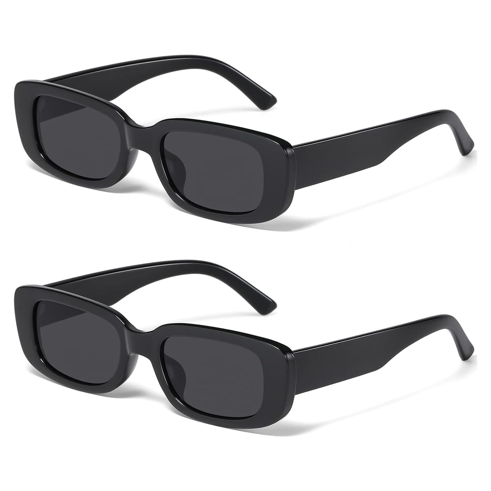 Gafas de Sol Rectangulares JASPIN UV400 Unisex Retro