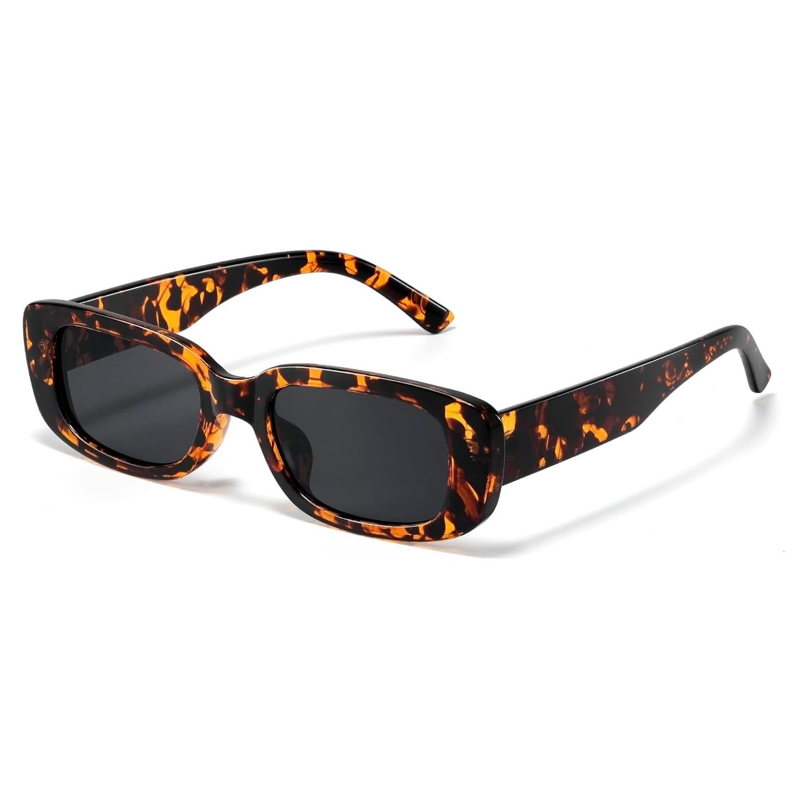 Gafas de Sol Rectangulares JASPIN UV400 Estilo Retro