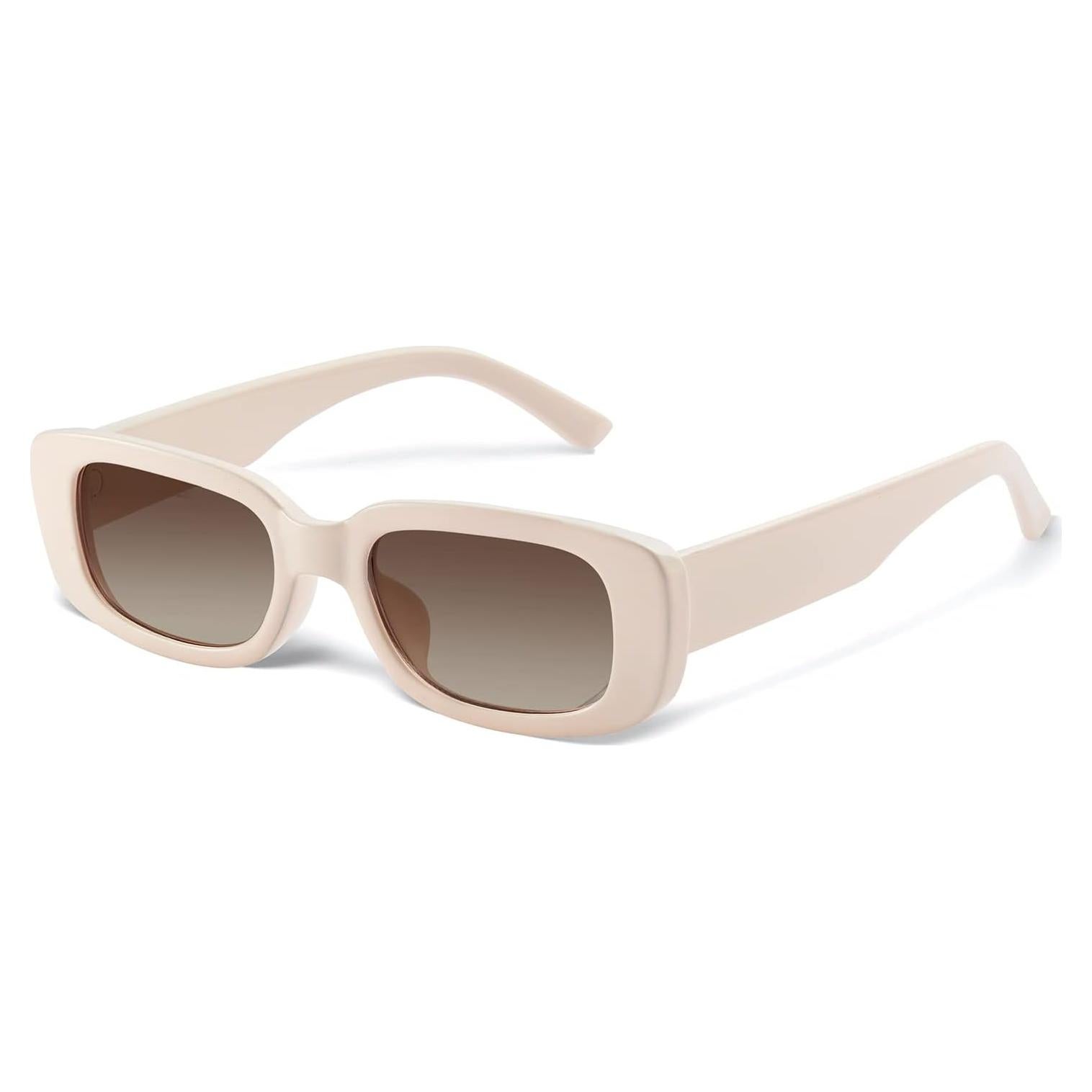 Gafas de Sol Rectangulares JASPIN UV400 Rosa Unisex
