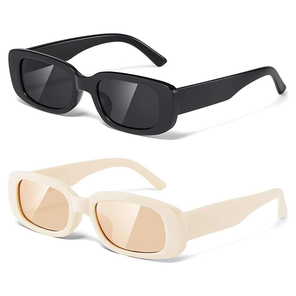 Gafas de Sol Rectangulares JASPIN UV400 Unisex Retro