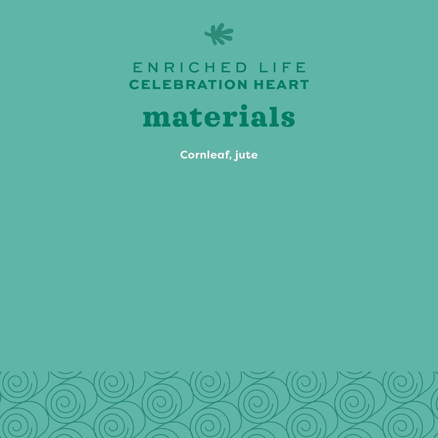 Juguete para Conejos Oxbow Corazón Enriquecido 12.39x18.73cm