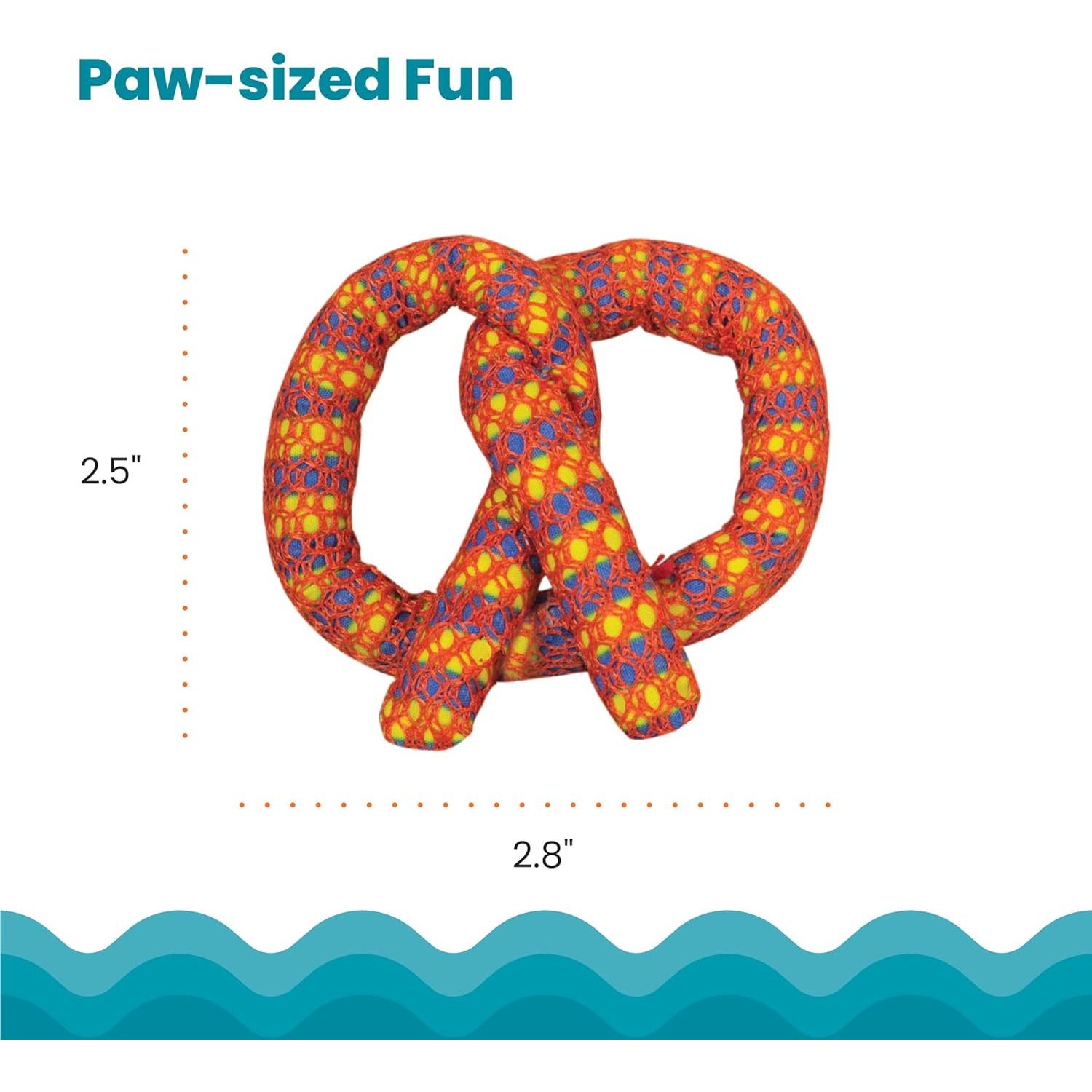 Juguete Masticar Dental Catnip Petstages Pretzel 6.35cm