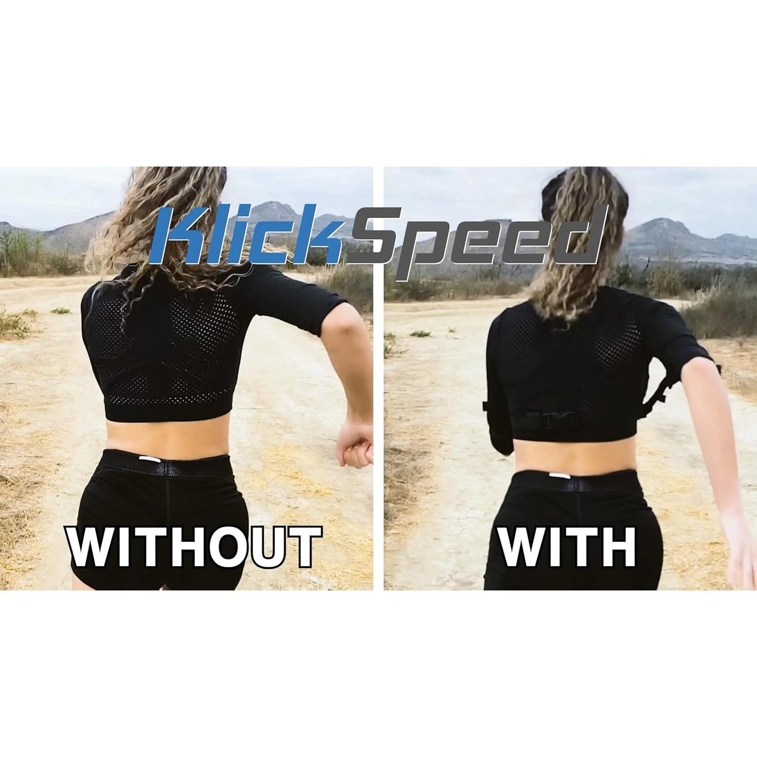 KLICKSPEED Equipo de Entrenamiento para Correr - Clickers Ajustables