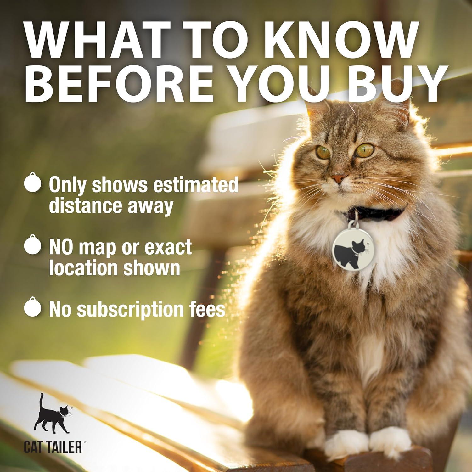 Rastreador de Gatos Cat Tailer - Collar Pequeño y Ligero