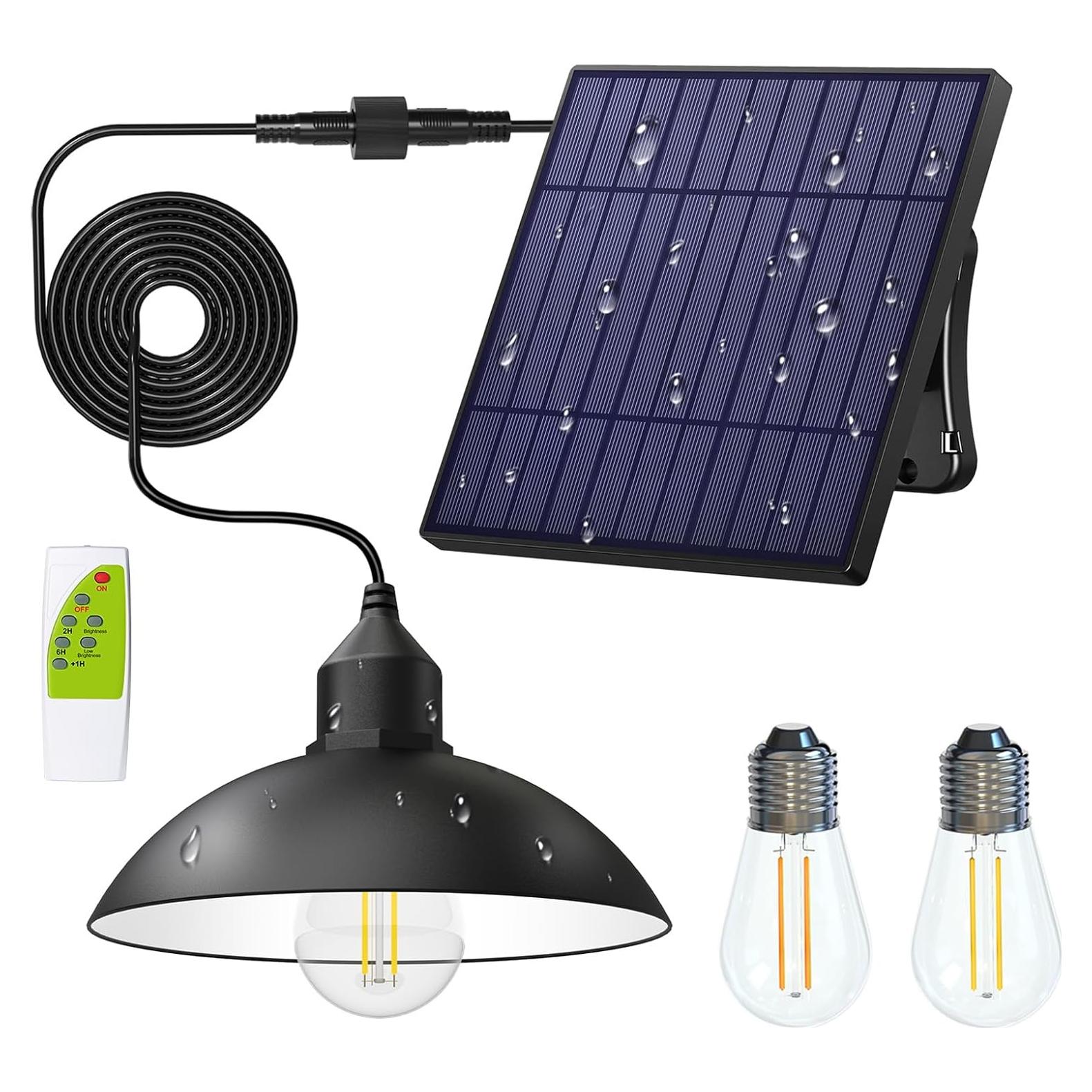 Luz Colgante Solar 7 Colour YL008-5A Cálido/Blanco con Control Remoto