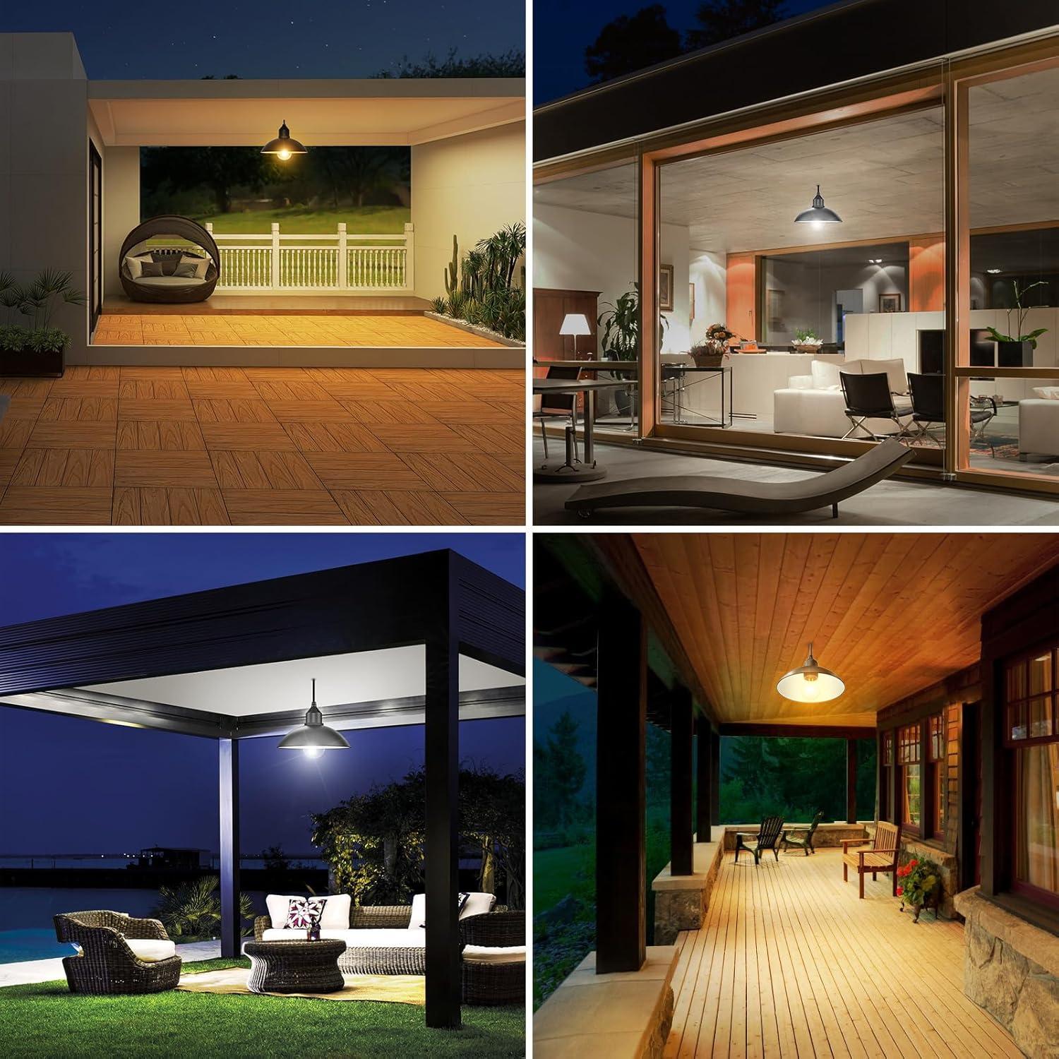 Luz Colgante Solar 7 Colour YL008-5A Cálido/Blanco con Control Remoto