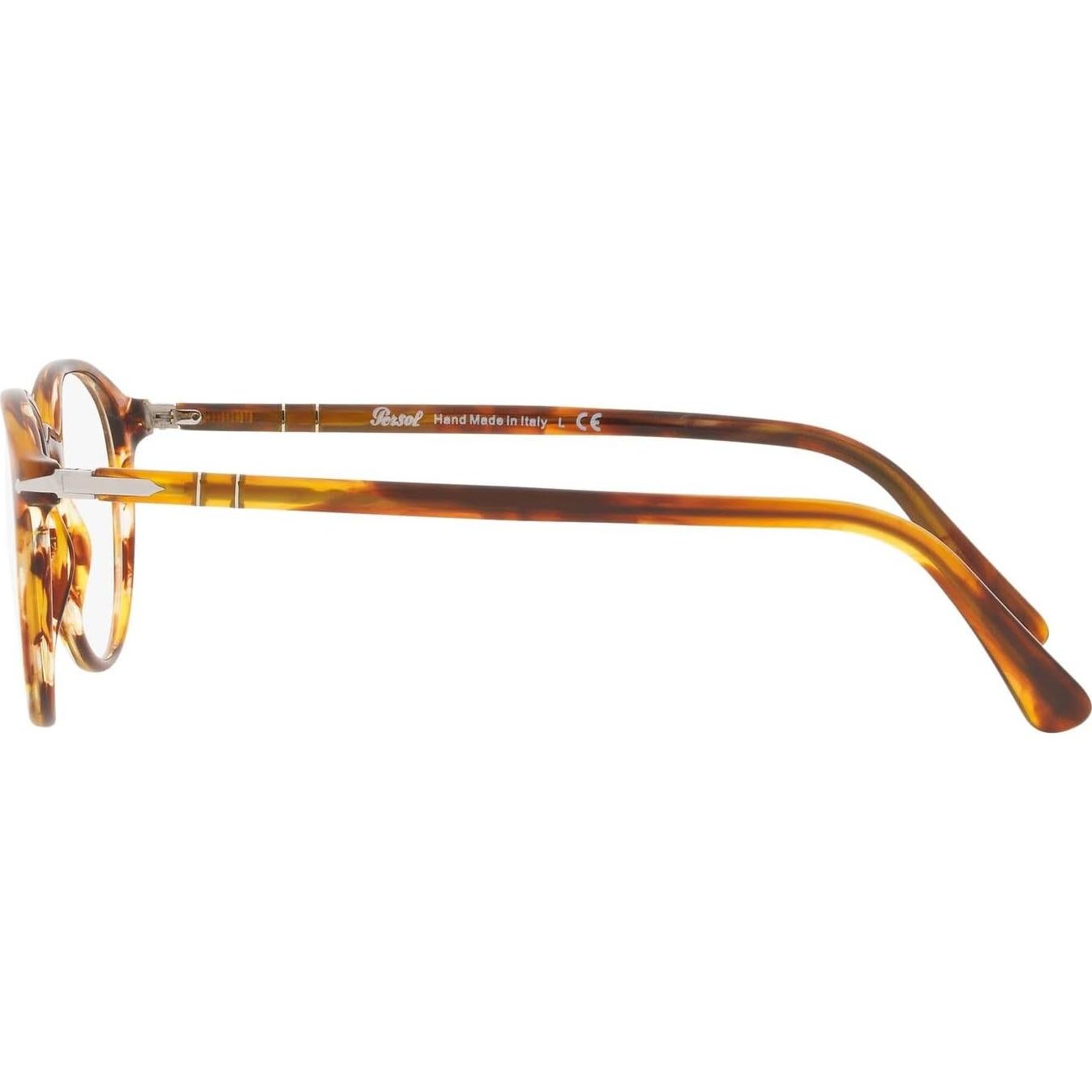 Gafas de Prescripción Persol PO3218V Marrón Rayas 51mm