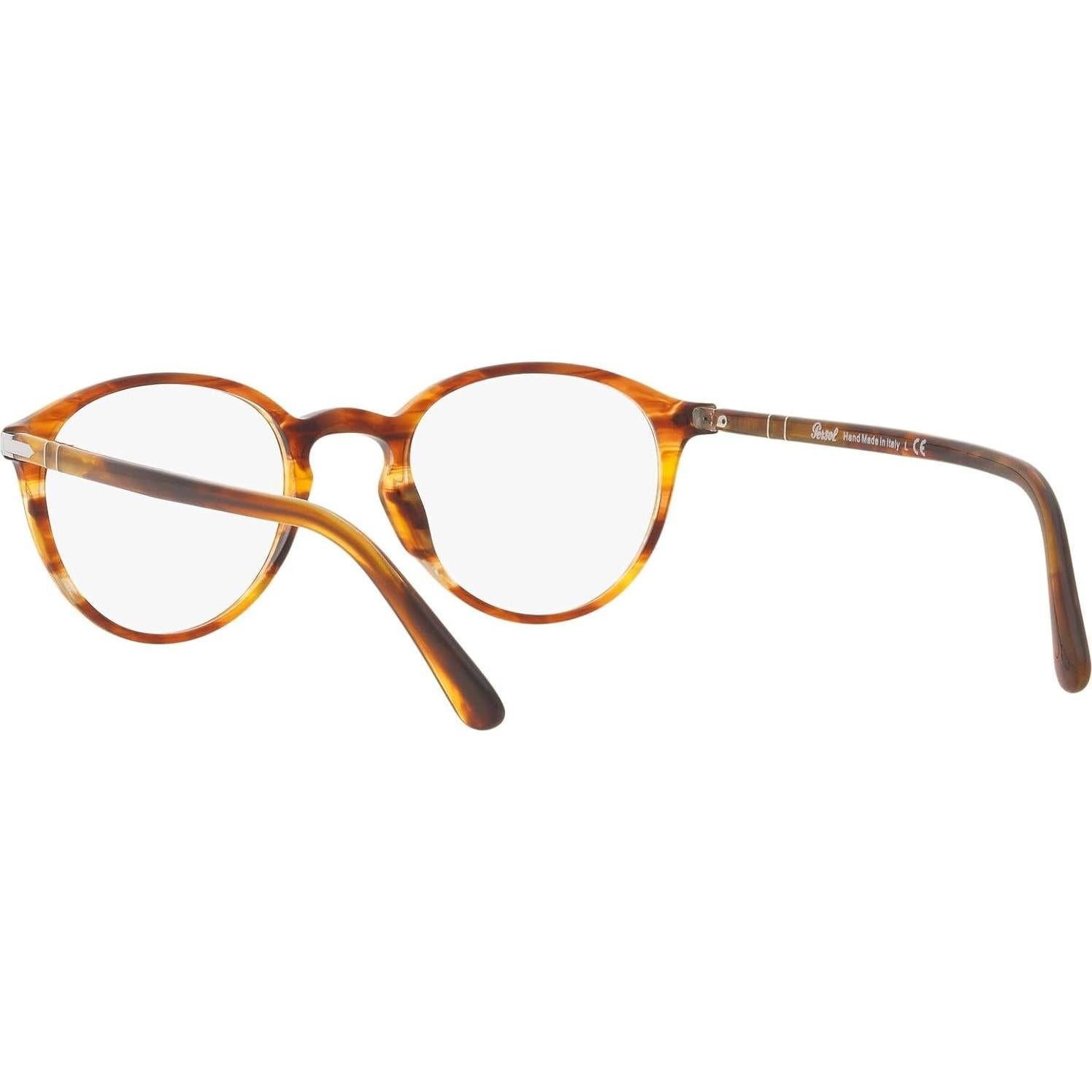 Gafas de Prescripción Persol PO3218V Marrón Rayas 51mm