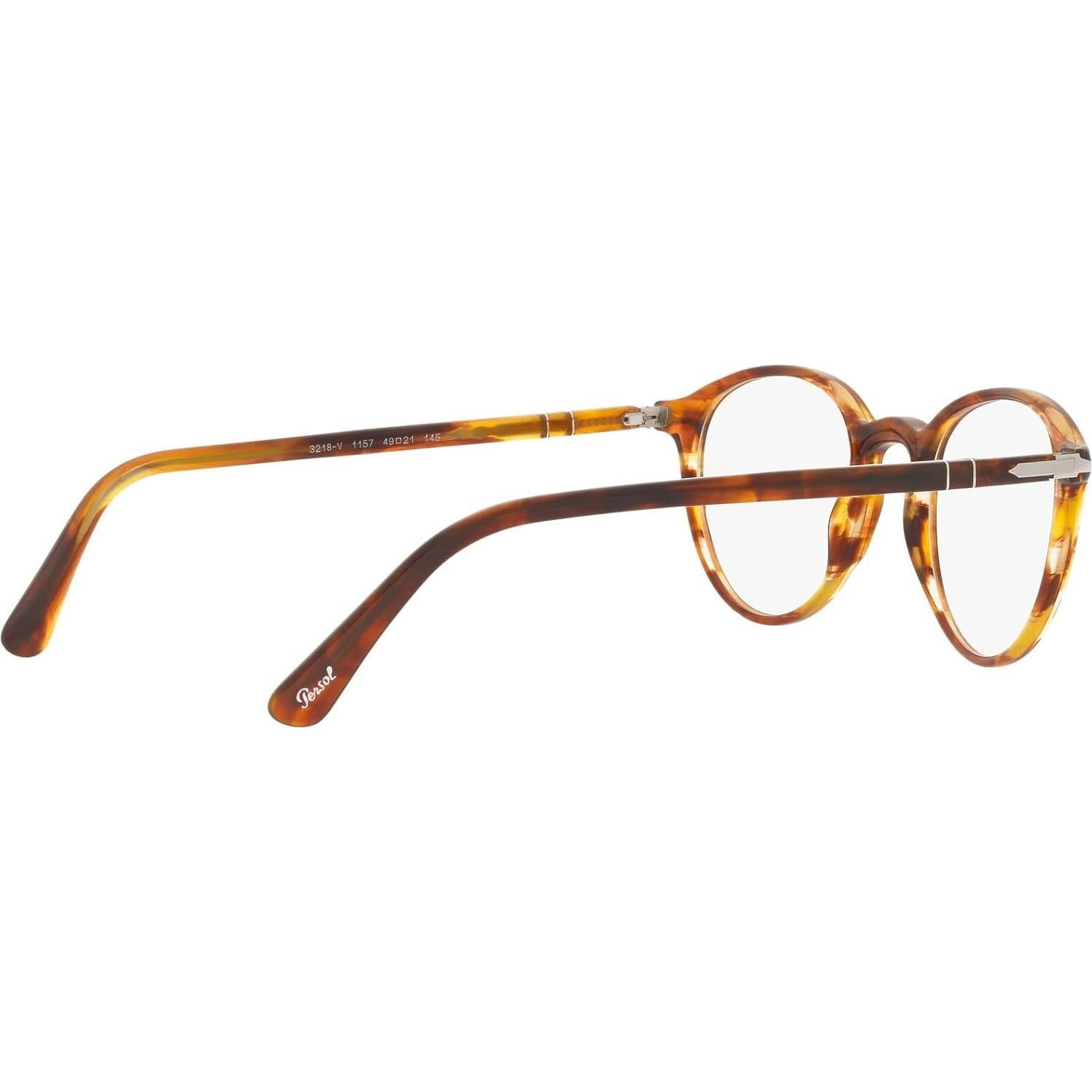 Gafas de Prescripción Persol PO3218V Marrón Rayas 51mm