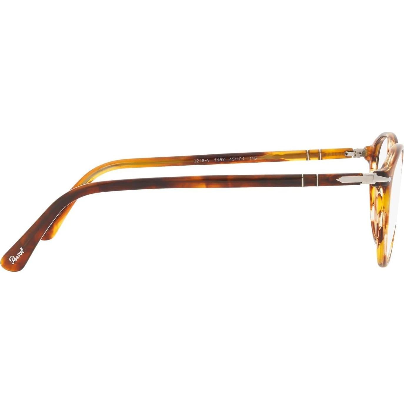 Gafas de Prescripción Persol PO3218V Marrón Rayas 51mm