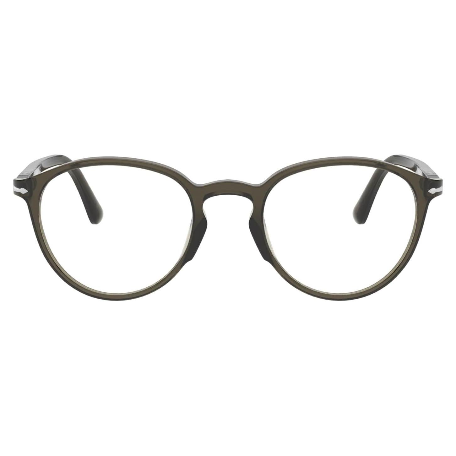 Gafas de Prescripción Persol PO3218V Redondas Humo Opalino