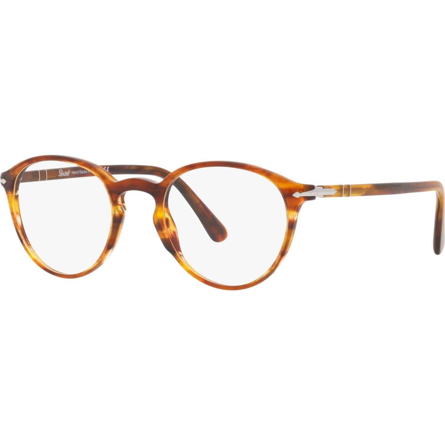 Gafas de Prescripción Persol PO3218V Marrón Rayas 49mm
