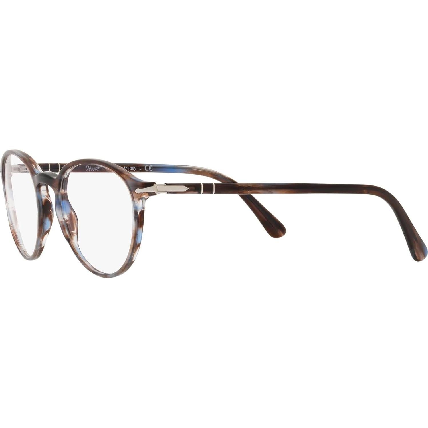 Montura de Gafas Recetadas Persol PO3218V Azul Rayas 51mm