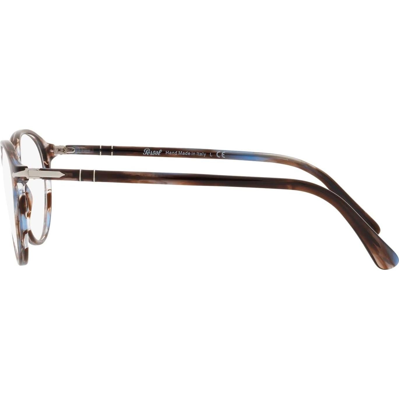 Montura de Gafas Recetadas Persol PO3218V Azul Rayas 51mm