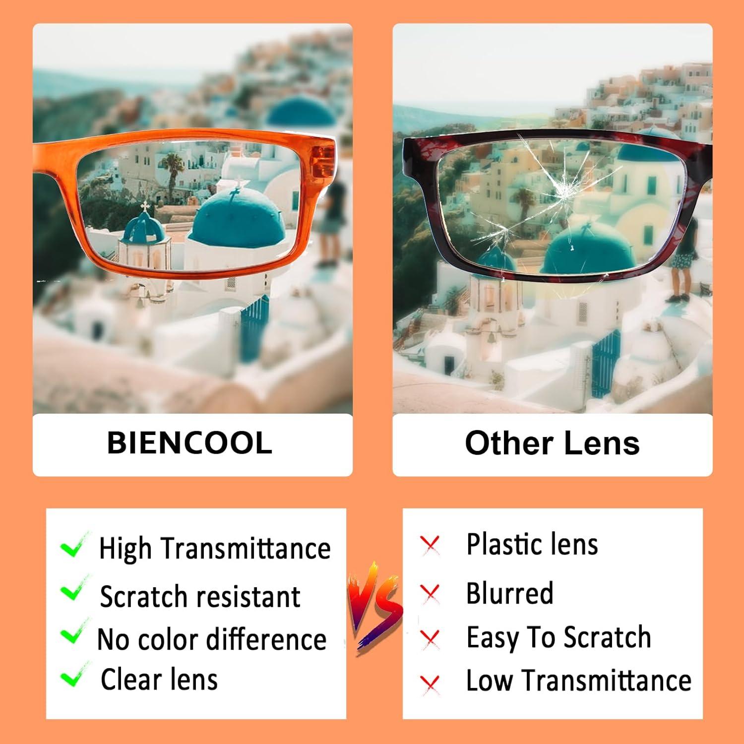 Paquete de 6 Gafas de Lectura con Filtro Azul - Unisex