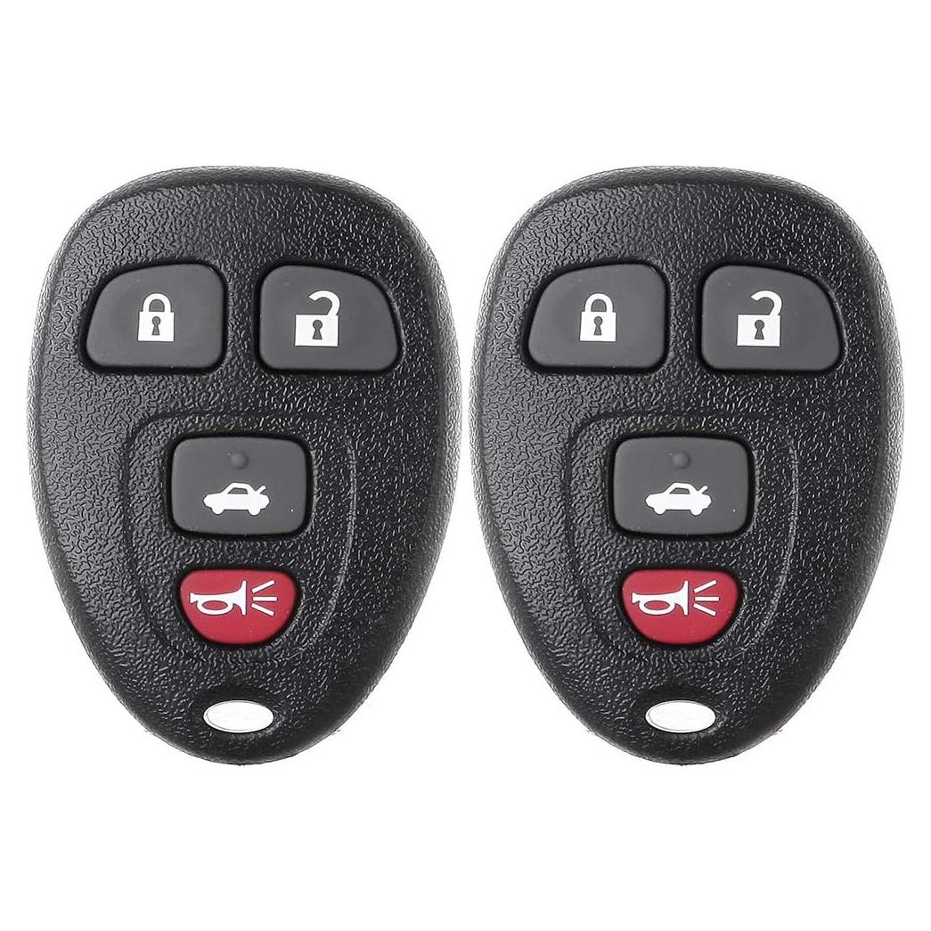 Carcasa Control Remoto Sin Llave ECCPP 4 Botones para Buick
