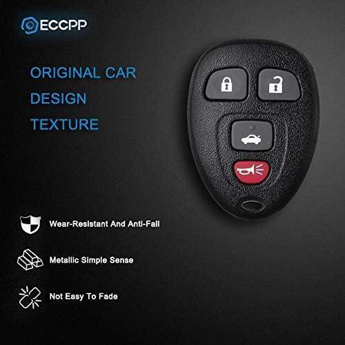 Carcasa Control Remoto Sin Llave ECCPP 4 Botones para Buick