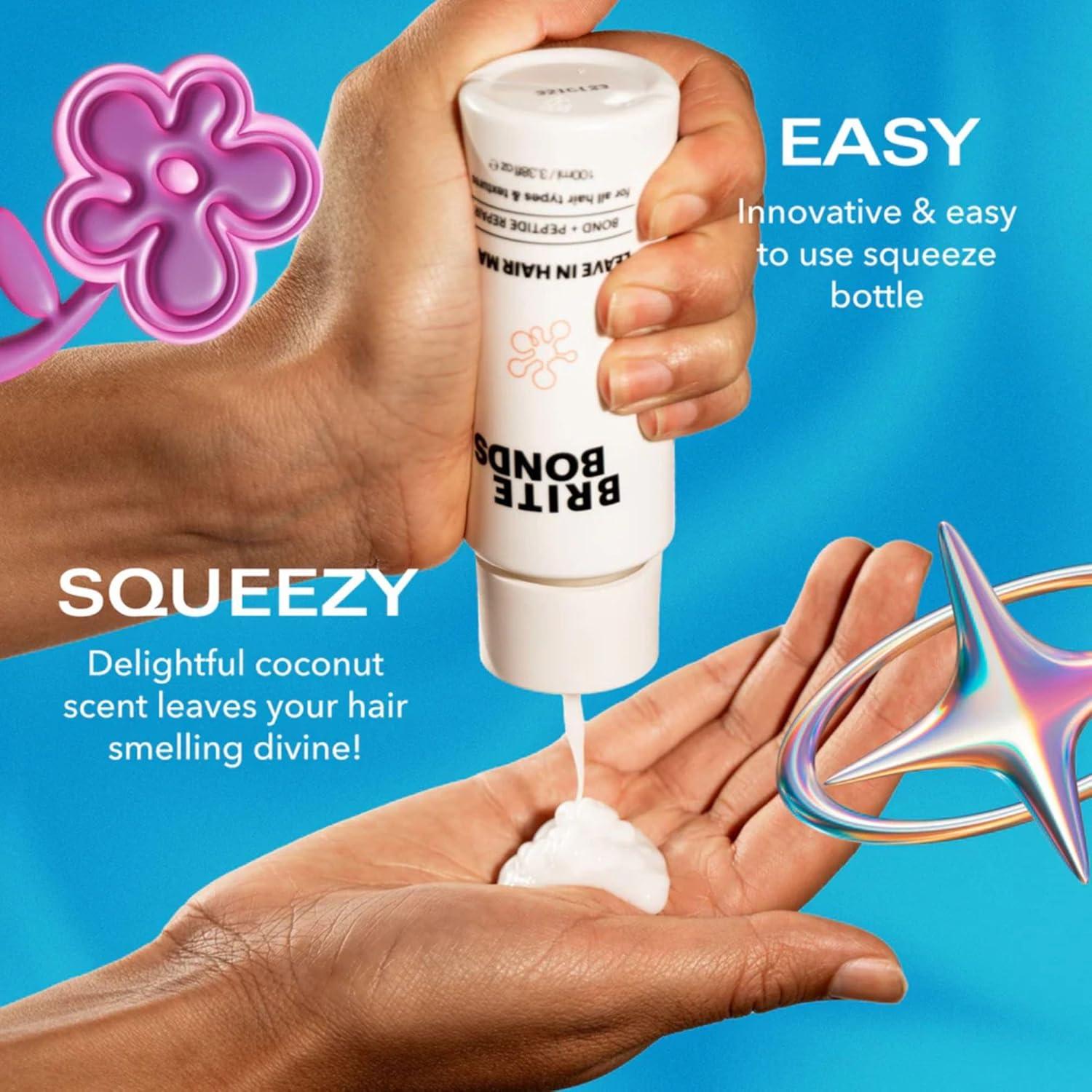 Mascarilla Capilar Brite Bonds Sin Enjuague 99.9 ml - Vegana