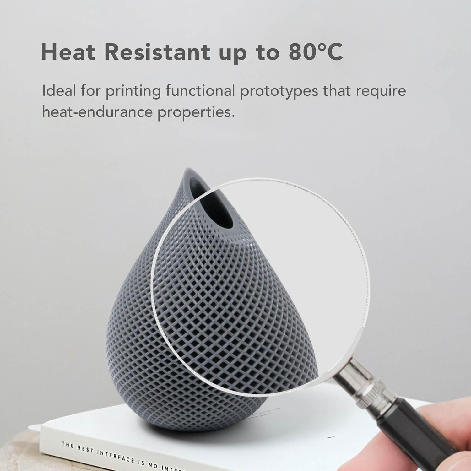 Resina 3D Phrozen TR250LV 1KG Alta Temperatura HDT80°C