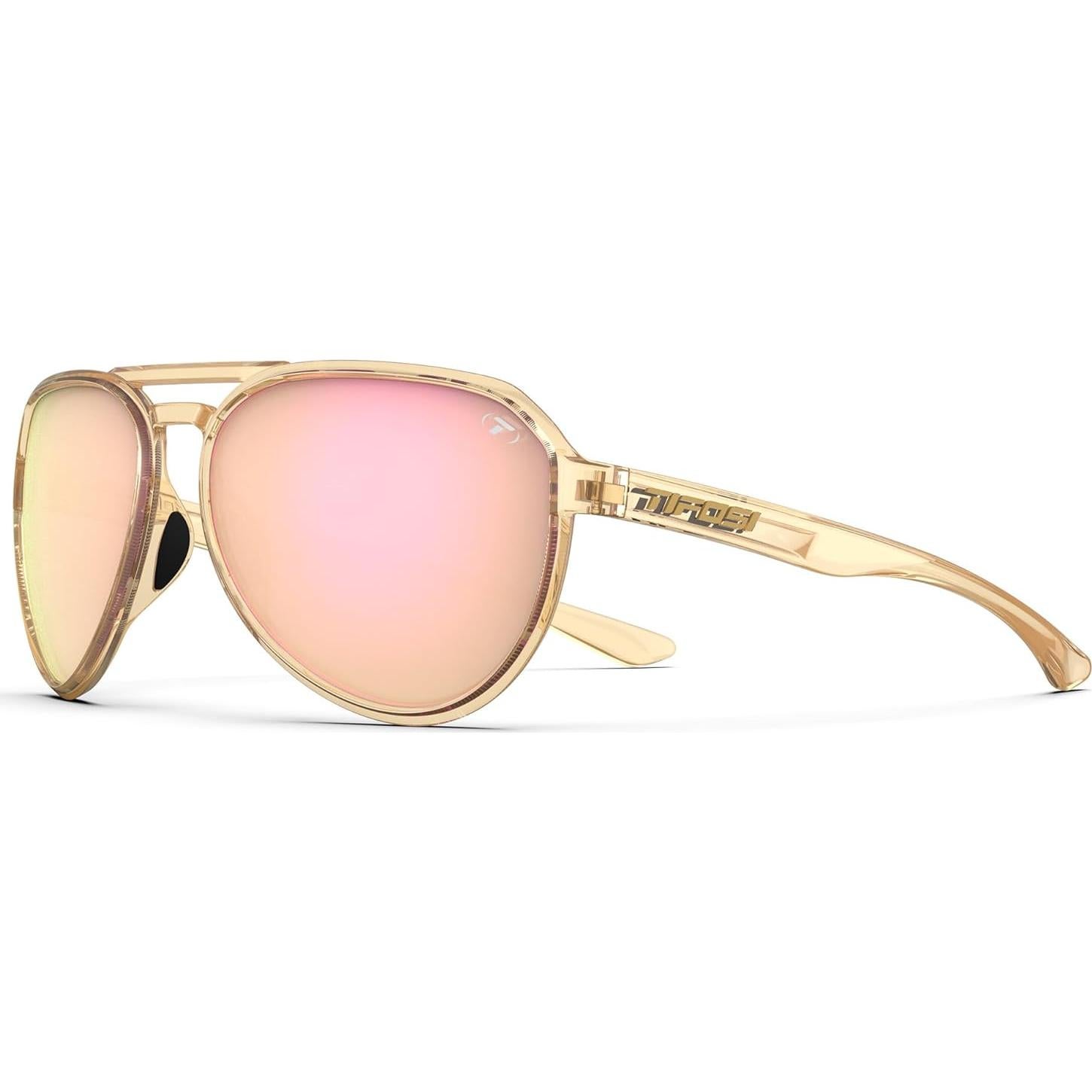 Gafas de sol Selca Tangle Free Unisex Marrón Espejo Rosa