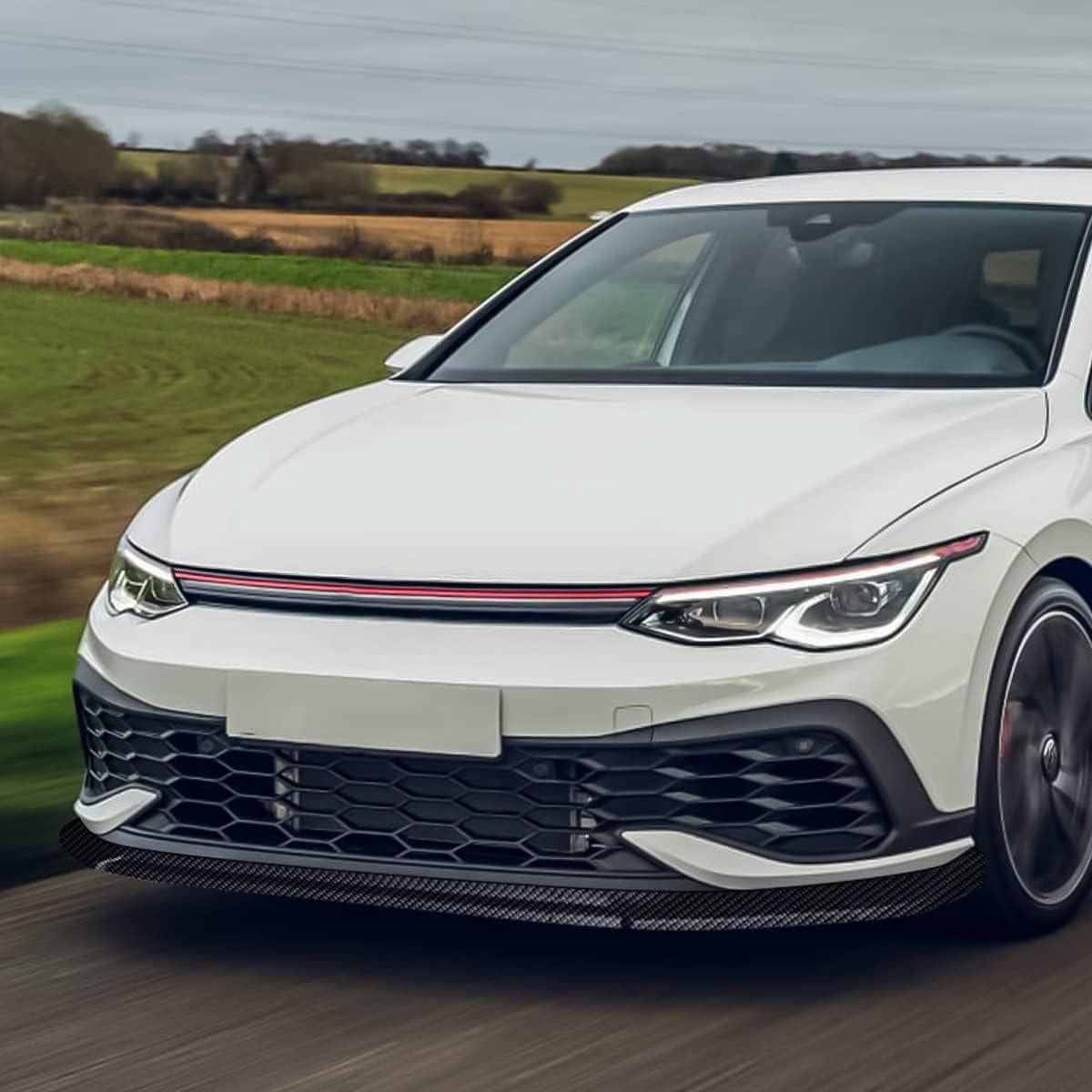 Labio Frontal Divisor Spoiler PM Performotor para VW Golf 2018-2021