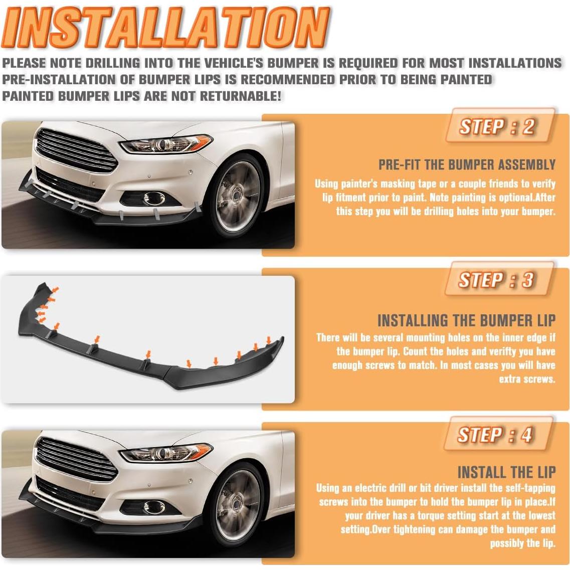 Labio Frontal Divisor Spoiler PM Performotor para VW Golf 2018-2021