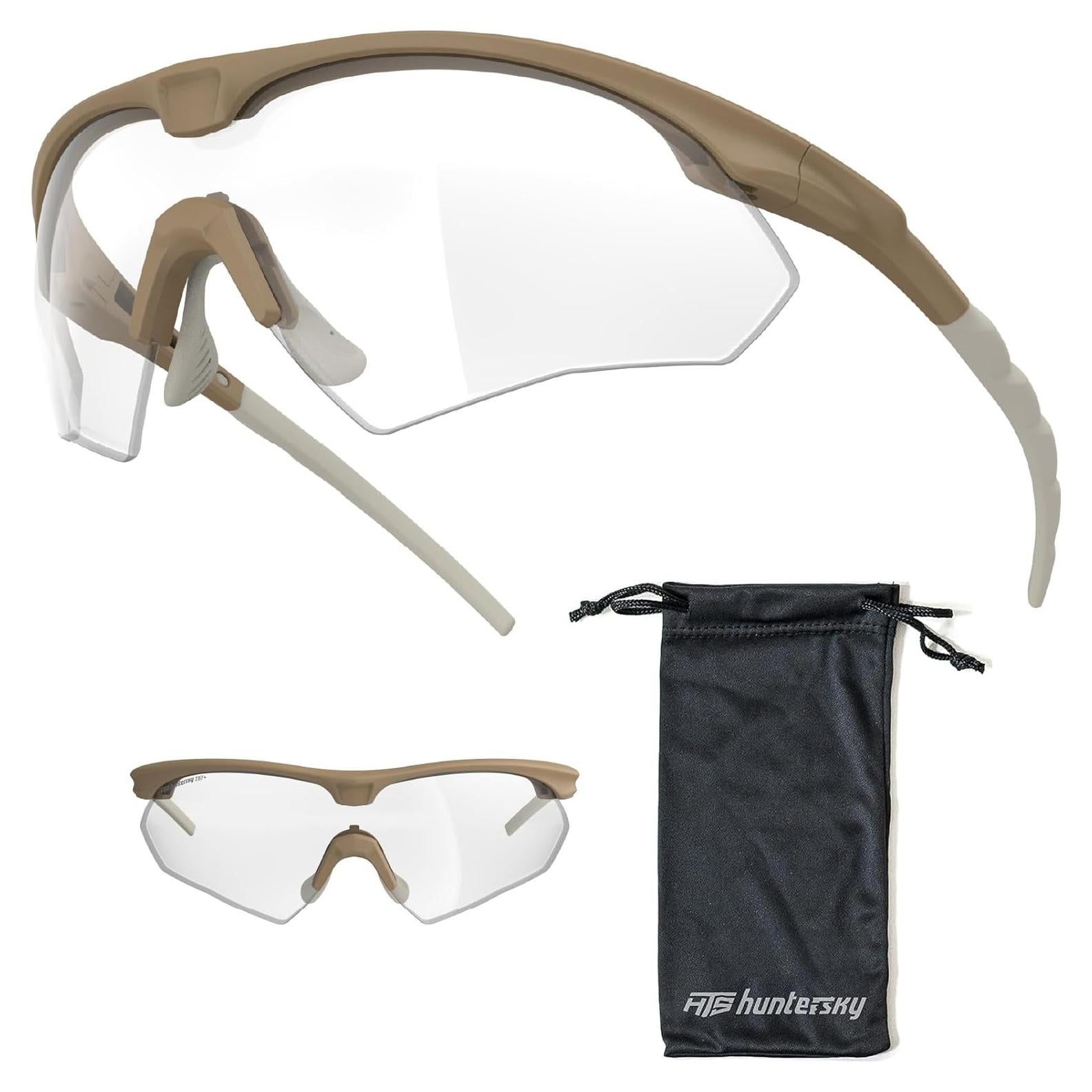 Gafas de Seguridad Tácticas S53 Antiempañante para Caza