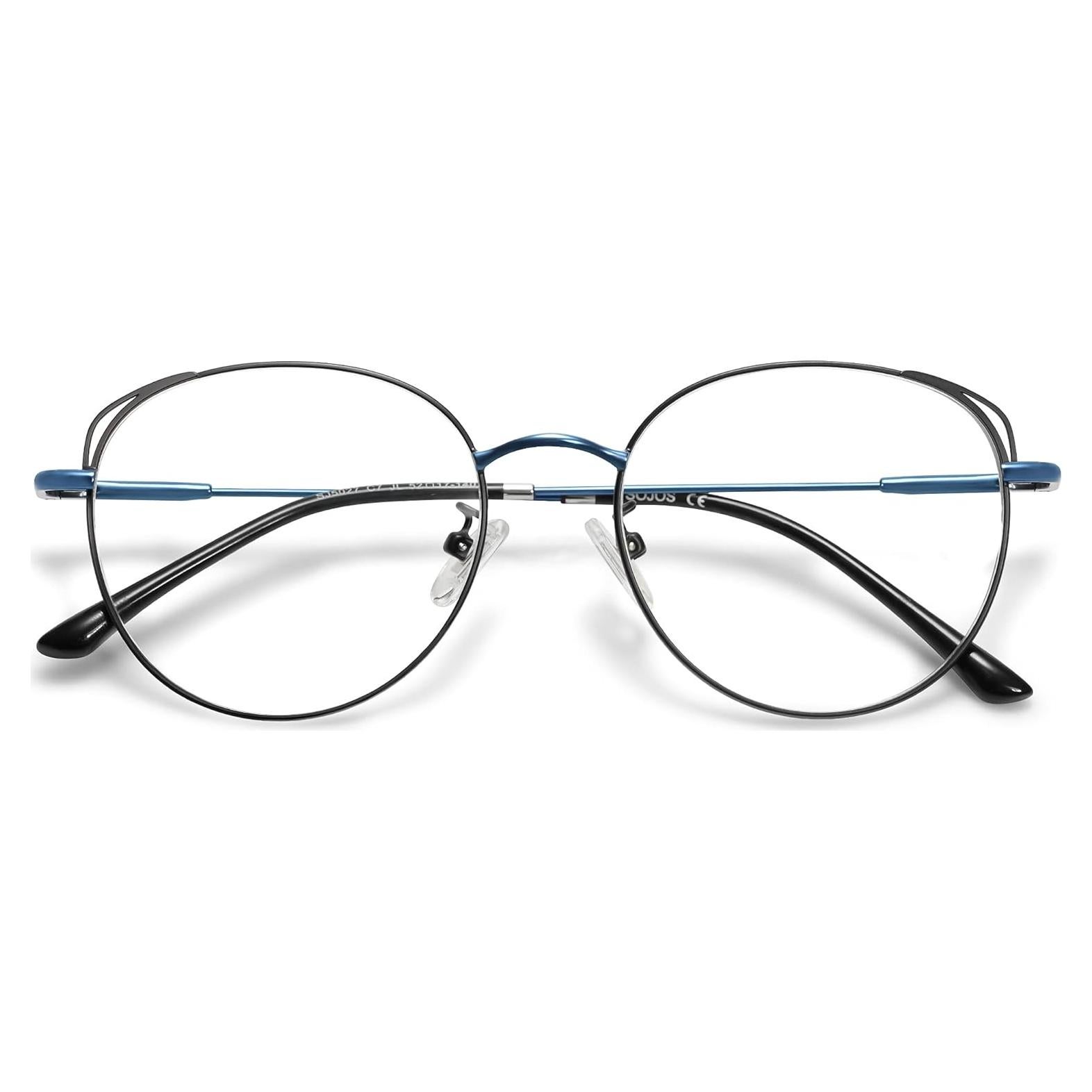 Gafas de Sol SOJOS Cat Eye con Bloqueo Luz Azul para Mujer