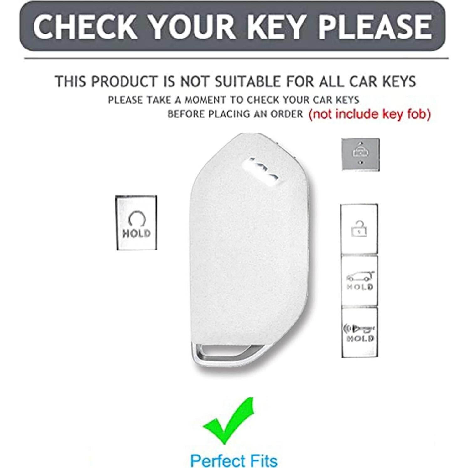 Cubierta de llave Kia Telluride 2023 AIOEUOIA TPU Negro-Plata