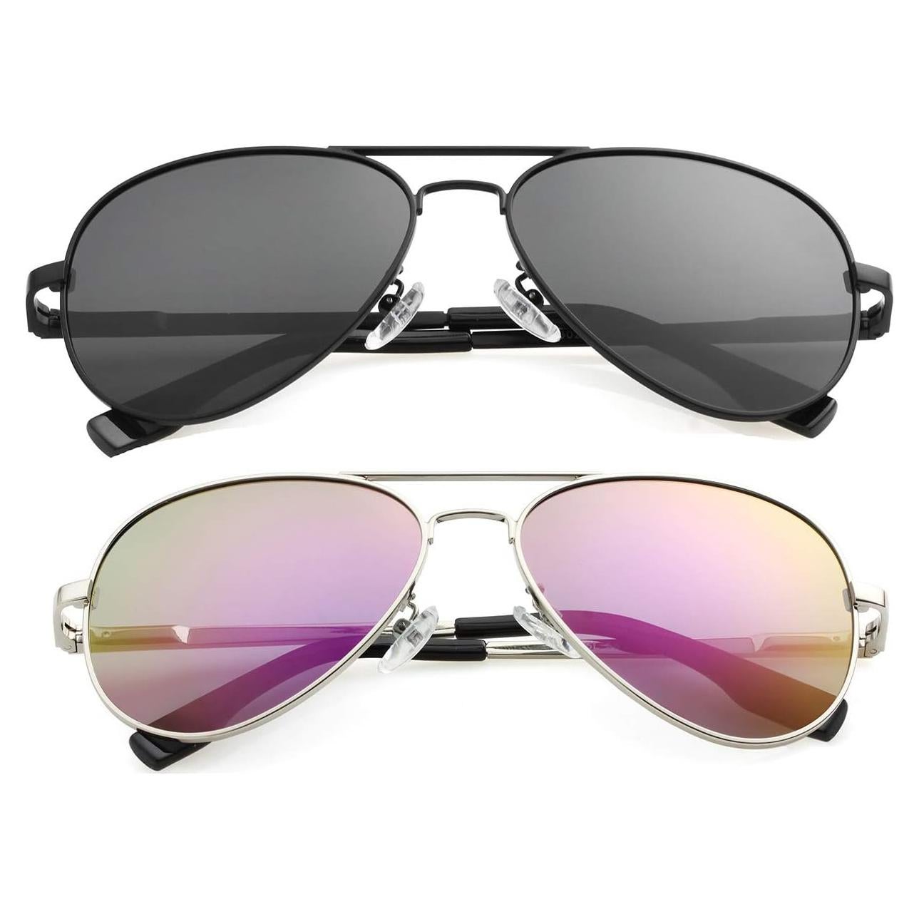 Gafas de sol aviador polarizadas PORADAY 58mm UV400