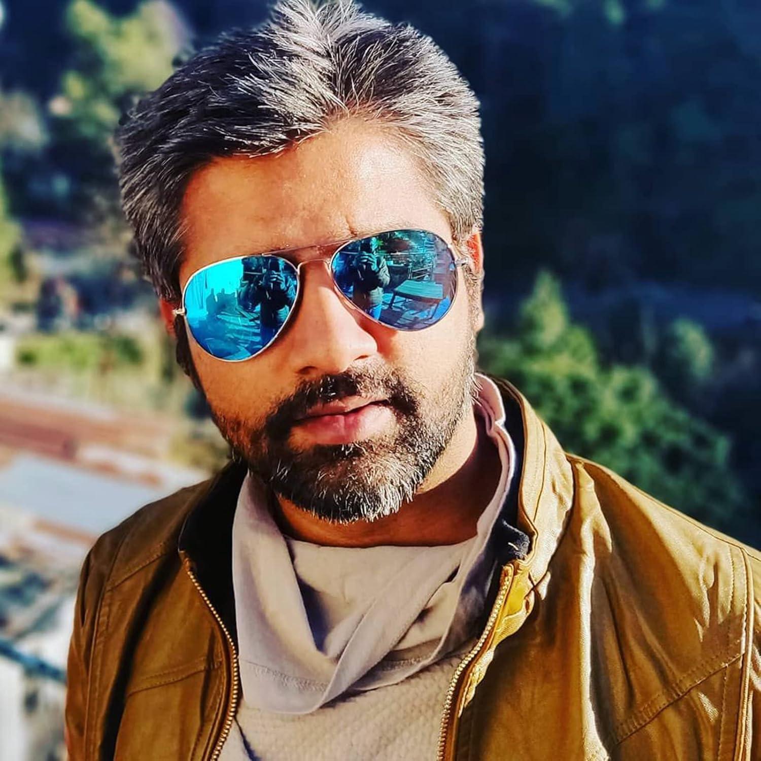 Gafas de sol aviador polarizadas PORADAY 58mm marco metal