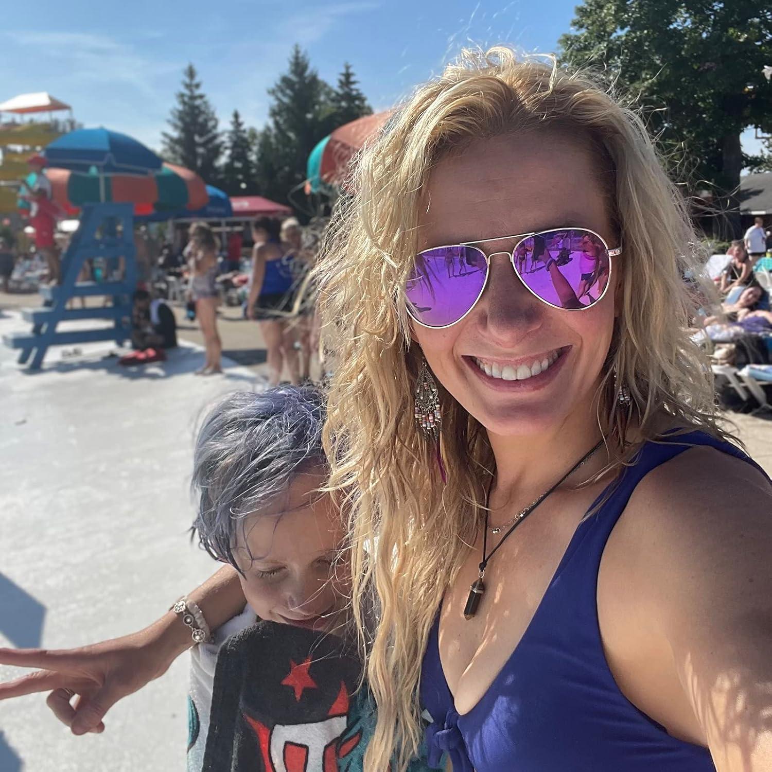 Gafas de sol aviador polarizadas PORADAY 58mm UV400